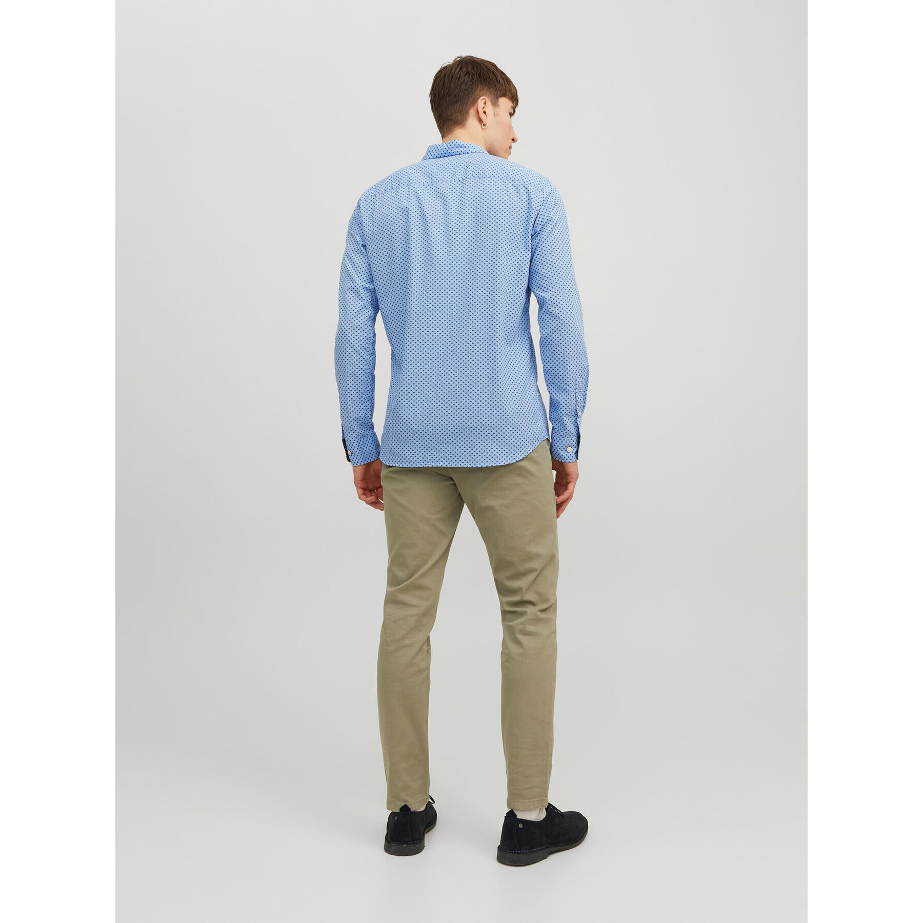 Jack&Jones Košile 12235969 Modrá Slim Fit - Pepit.cz