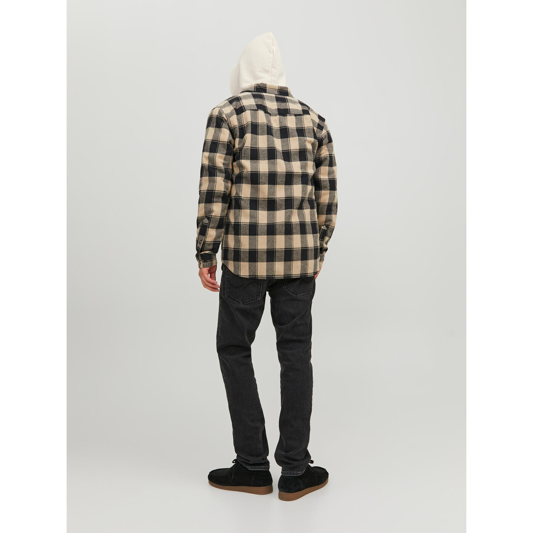 Jack&Jones Košile 12236873 Béžová Slim Fit - Pepit.cz