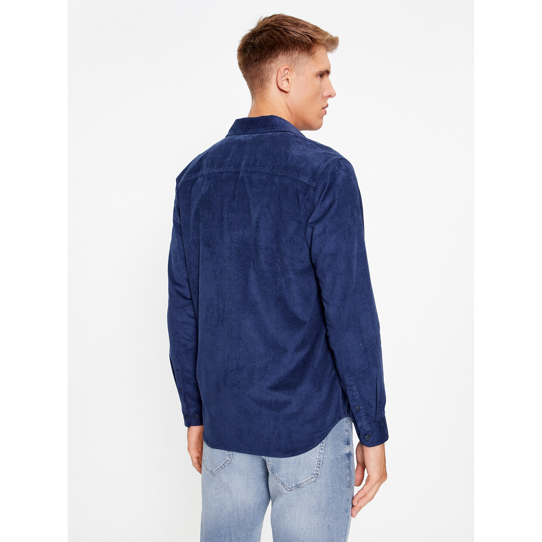 Jack&Jones Košile 12236937 Tmavomodrá Slim Fit - Pepit.cz