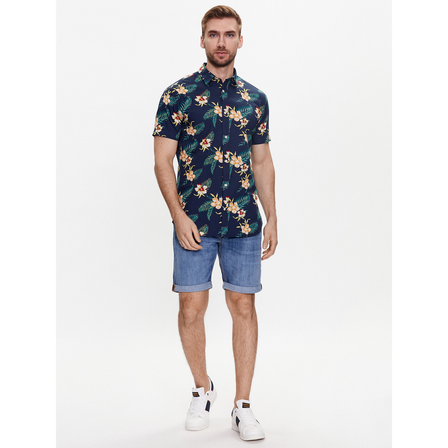 Jack&Jones Košile Becs 12220474 Barevná Slim Fit - Pepit.cz