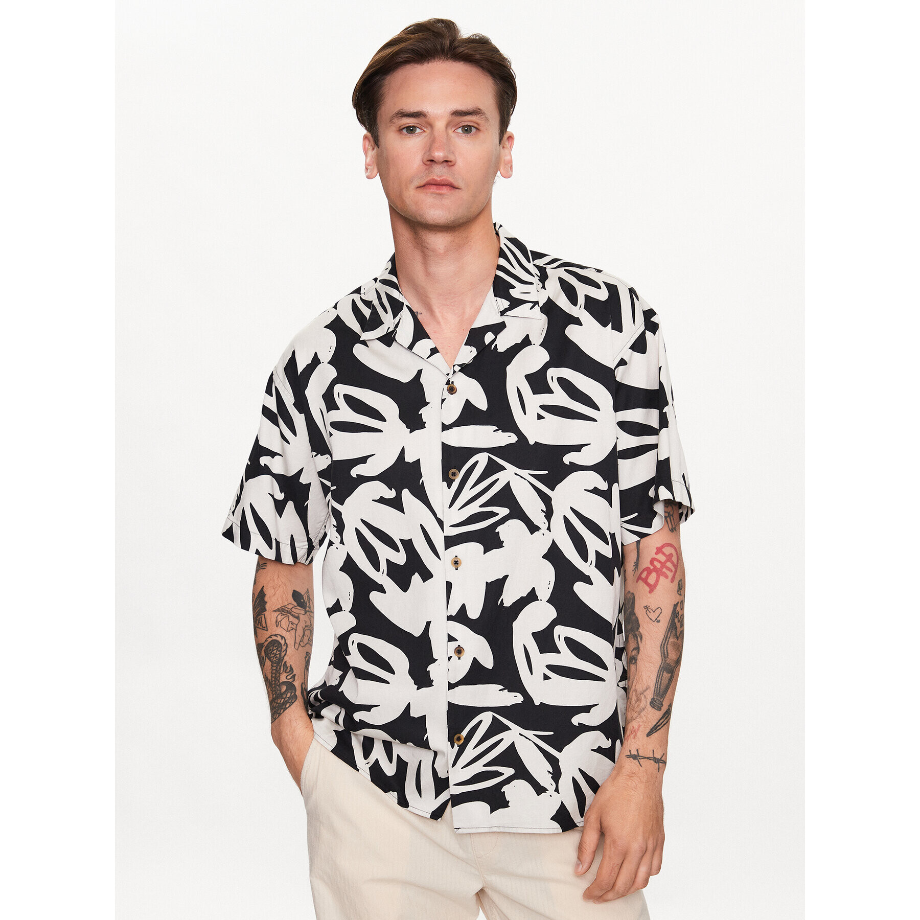 Jack&Jones Košile Cabana 12233544 Barevná Relaxed Fit - Pepit.cz