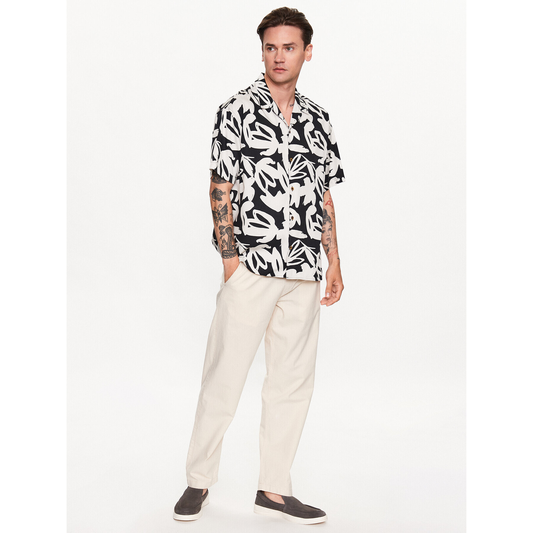 Jack&Jones Košile Cabana 12233544 Barevná Relaxed Fit - Pepit.cz