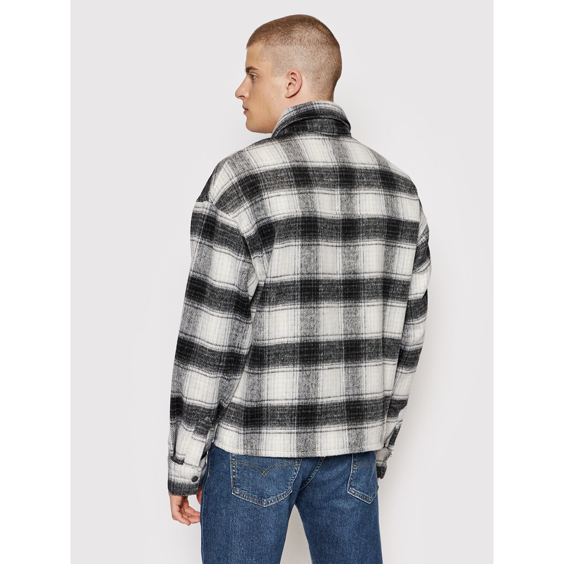 Jack&Jones Košile Cane 12182453 Šedá Regular Fit - Pepit.cz