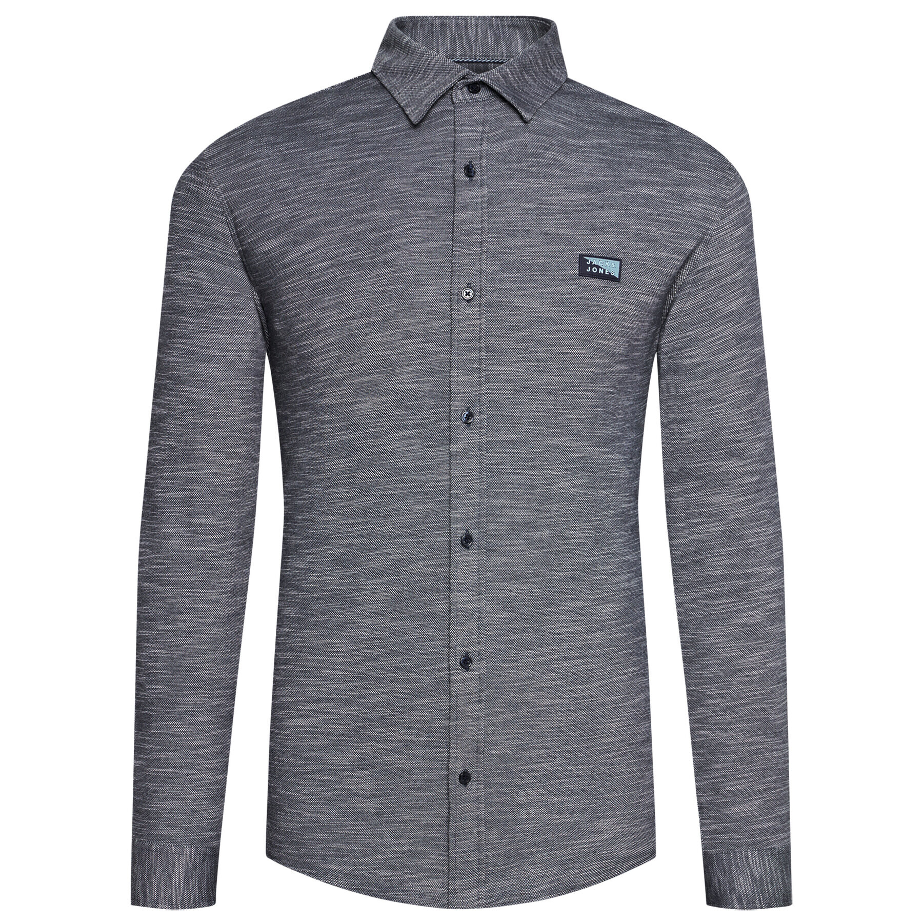 Jack&Jones Košile Montana 2183552 Šedá Slim Fit - Pepit.cz