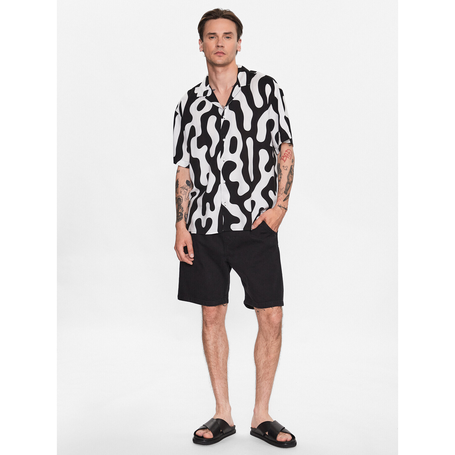 Jack&Jones Košile Ocean Day 12235326 Barevná Relaxed Fit - Pepit.cz