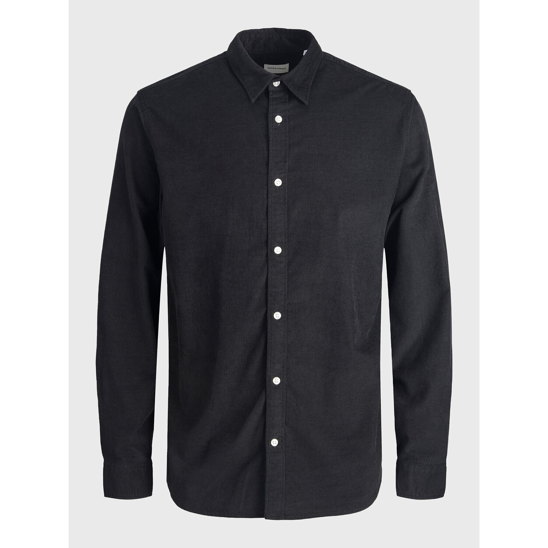 Jack&Jones Košile Plain 12212858 Černá Slim Fit - Pepit.cz