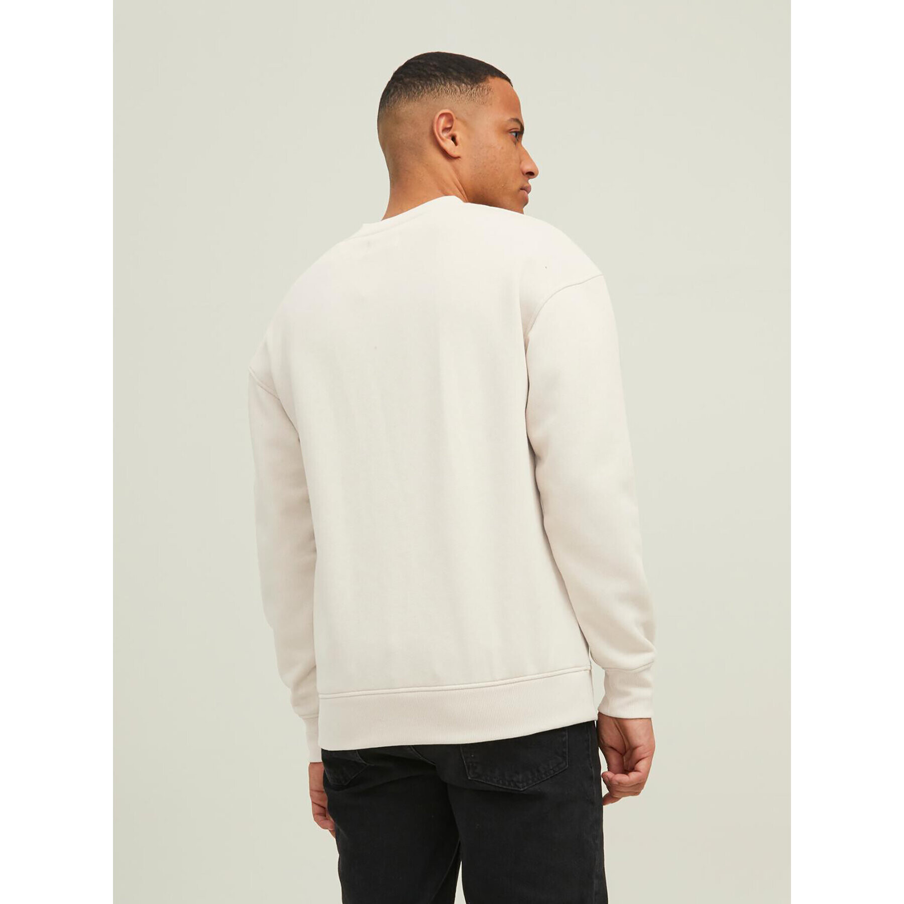 Jack&Jones Mikina 12204796 Bílá Relaxed Fit - Pepit.cz