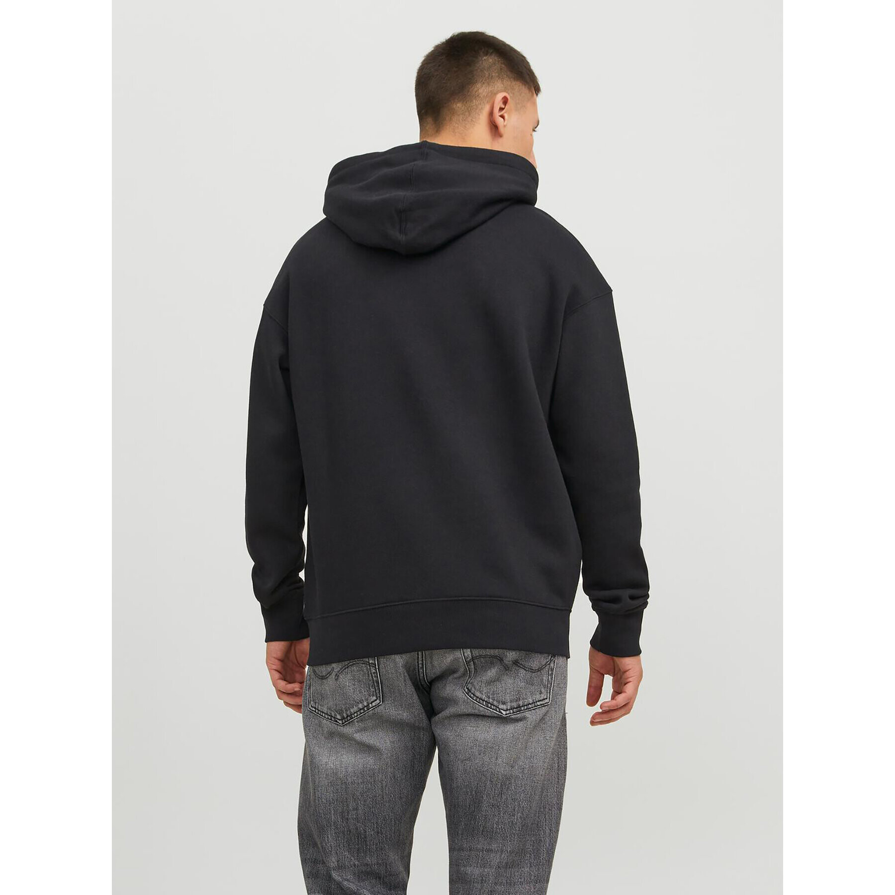 Jack&Jones Mikina 12233972 Černá Relaxed Fit - Pepit.cz