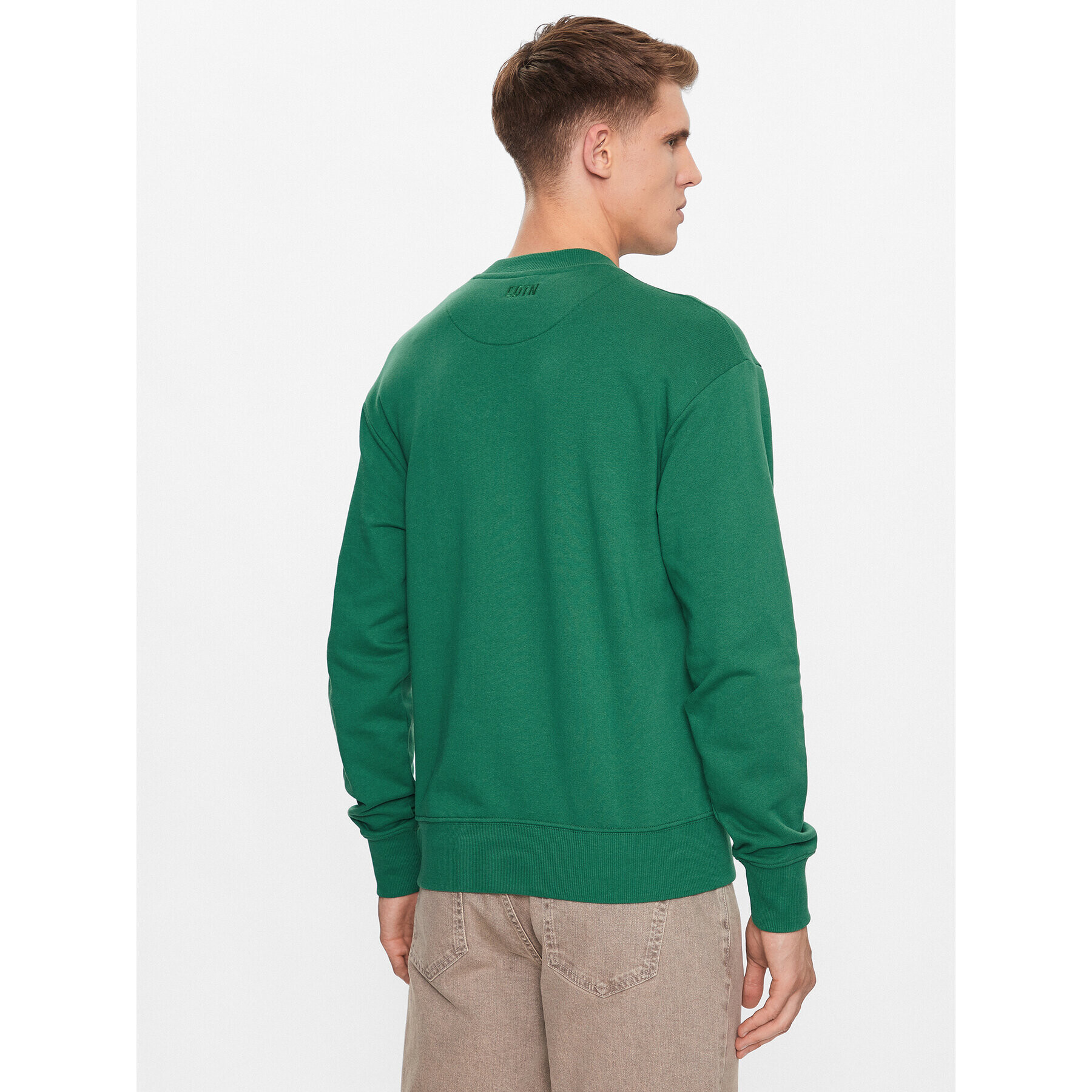 Jack&Jones Mikina Pure 12235017 Zelená Oversize - Pepit.cz