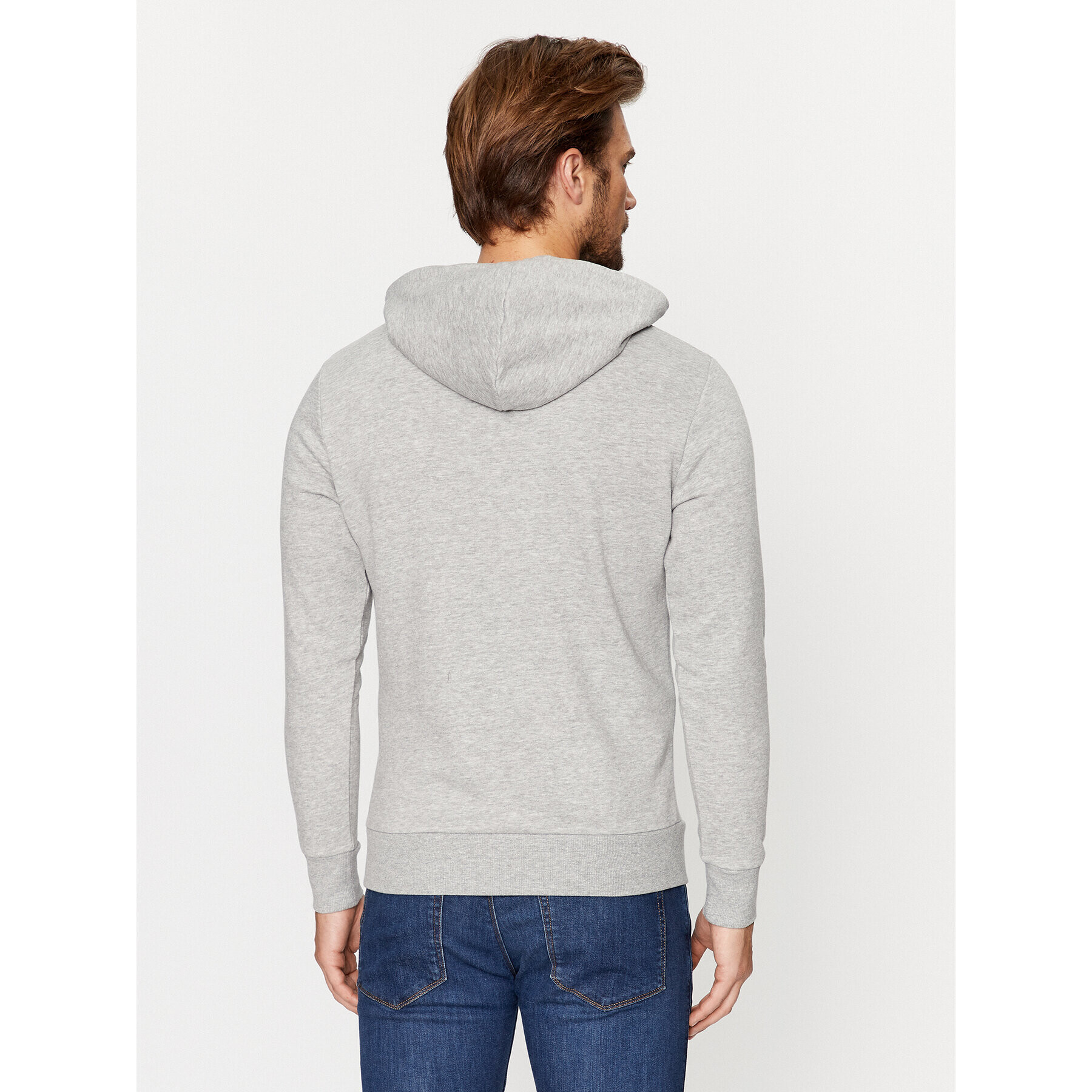 Jack&Jones Mikina 12235460 Šedá Regular Fit - Pepit.cz