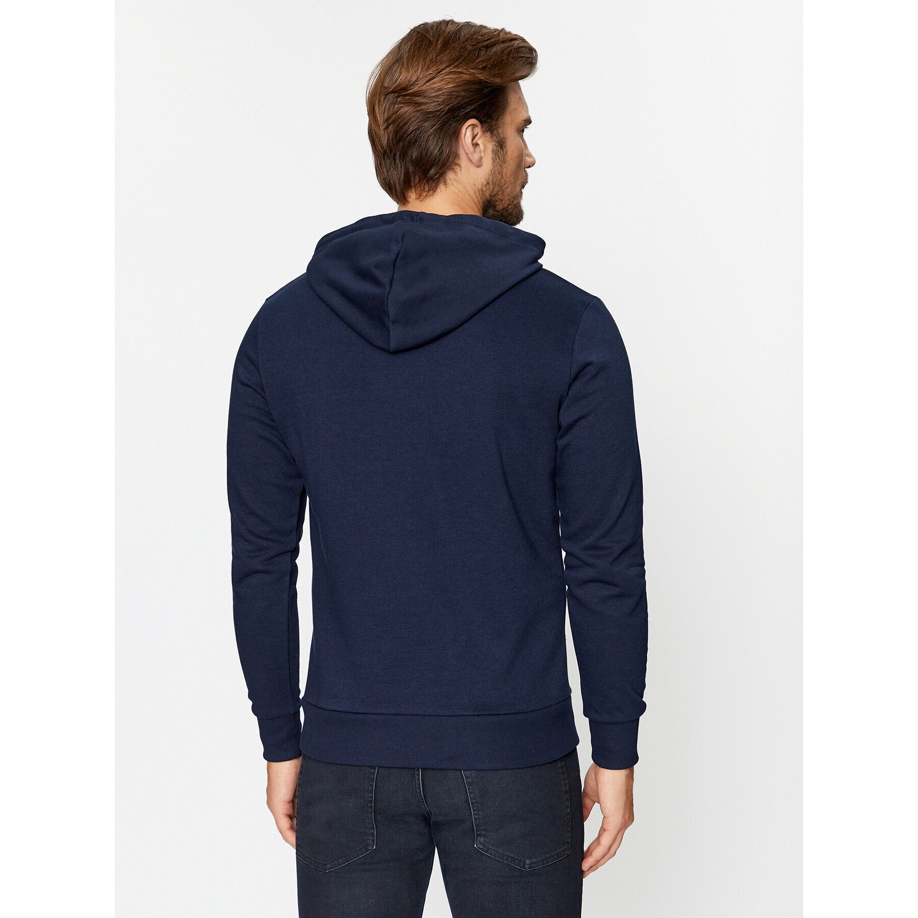 Jack&Jones Mikina 12235460 Tmavomodrá Regular Fit - Pepit.cz