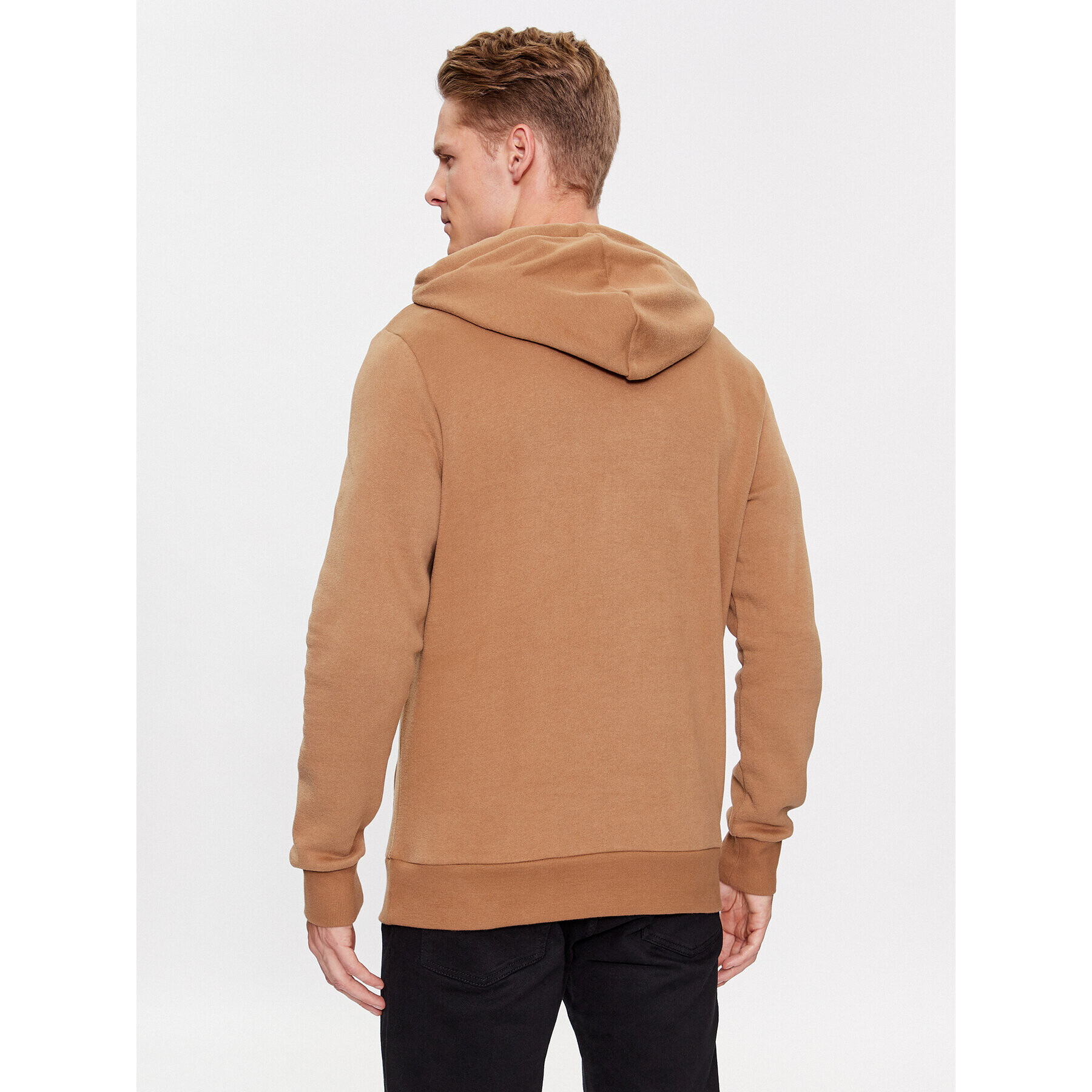 Jack&Jones Mikina 12236159 Hnědá Regular Fit - Pepit.cz