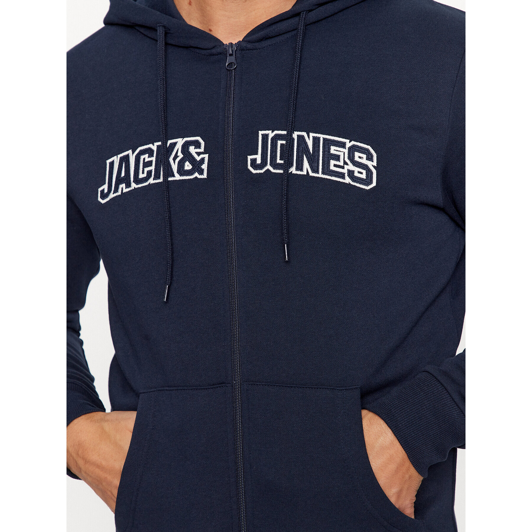 Jack&Jones Mikina 12241567 Tmavomodrá Regular Fit - Pepit.cz