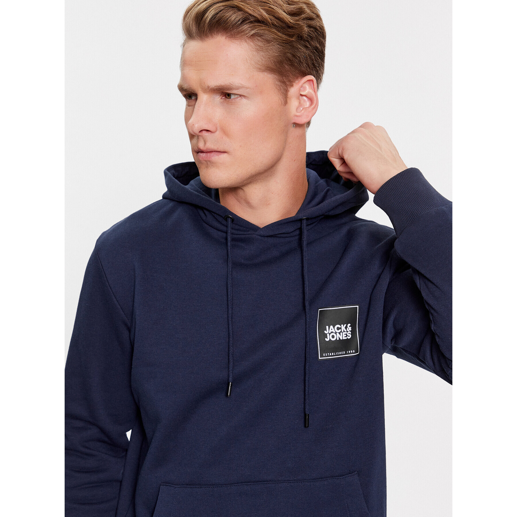 Jack&Jones Mikina 12251998 Tmavomodrá Regular Fit - Pepit.cz