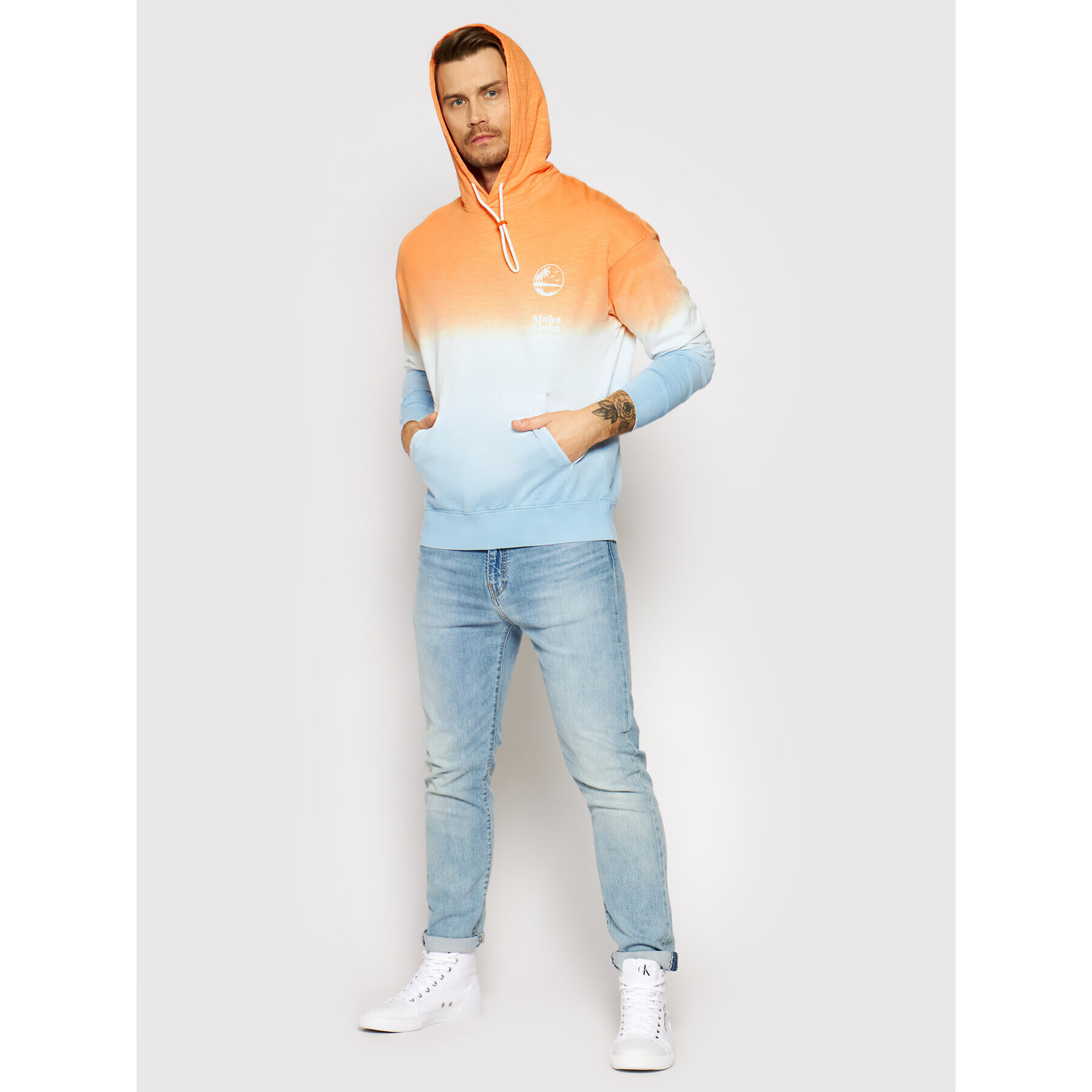 Jack&Jones Mikina Aloha 12189252 Barevná Oversize - Pepit.cz