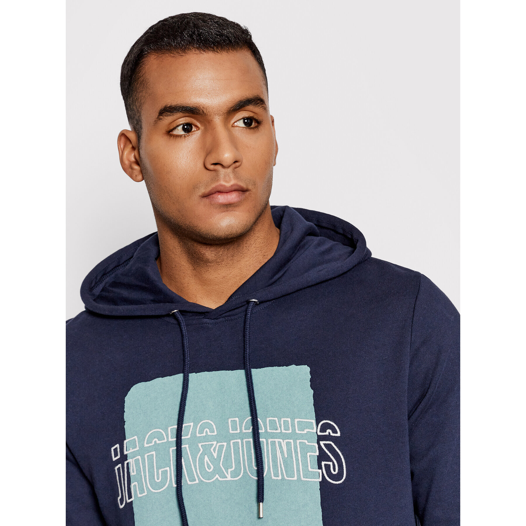 Jack&Jones Mikina Artist 12198286 Tmavomodrá Regular Fit - Pepit.cz