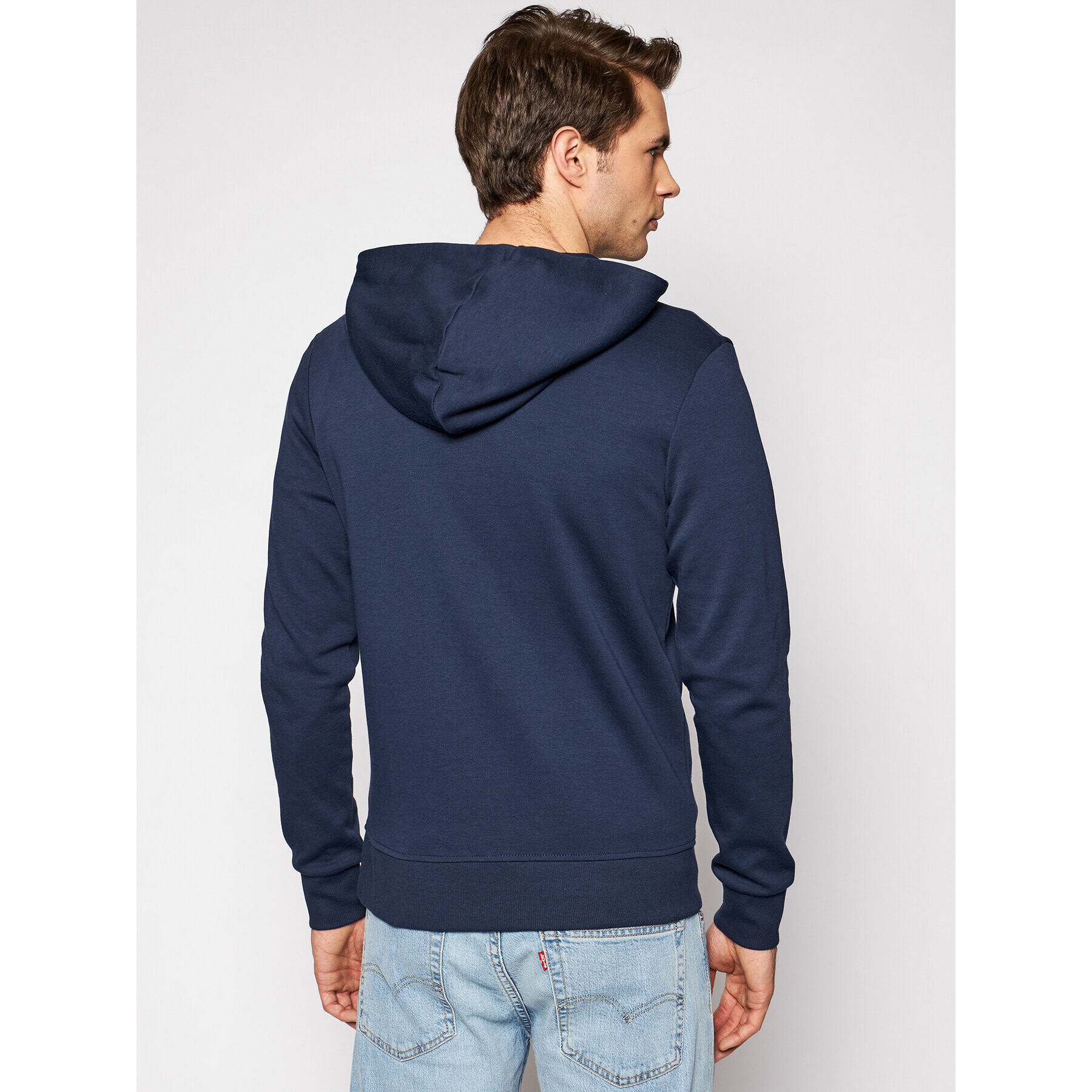 Jack&Jones Mikina Basic 12181901 Tmavomodrá Regular Fit - Pepit.cz