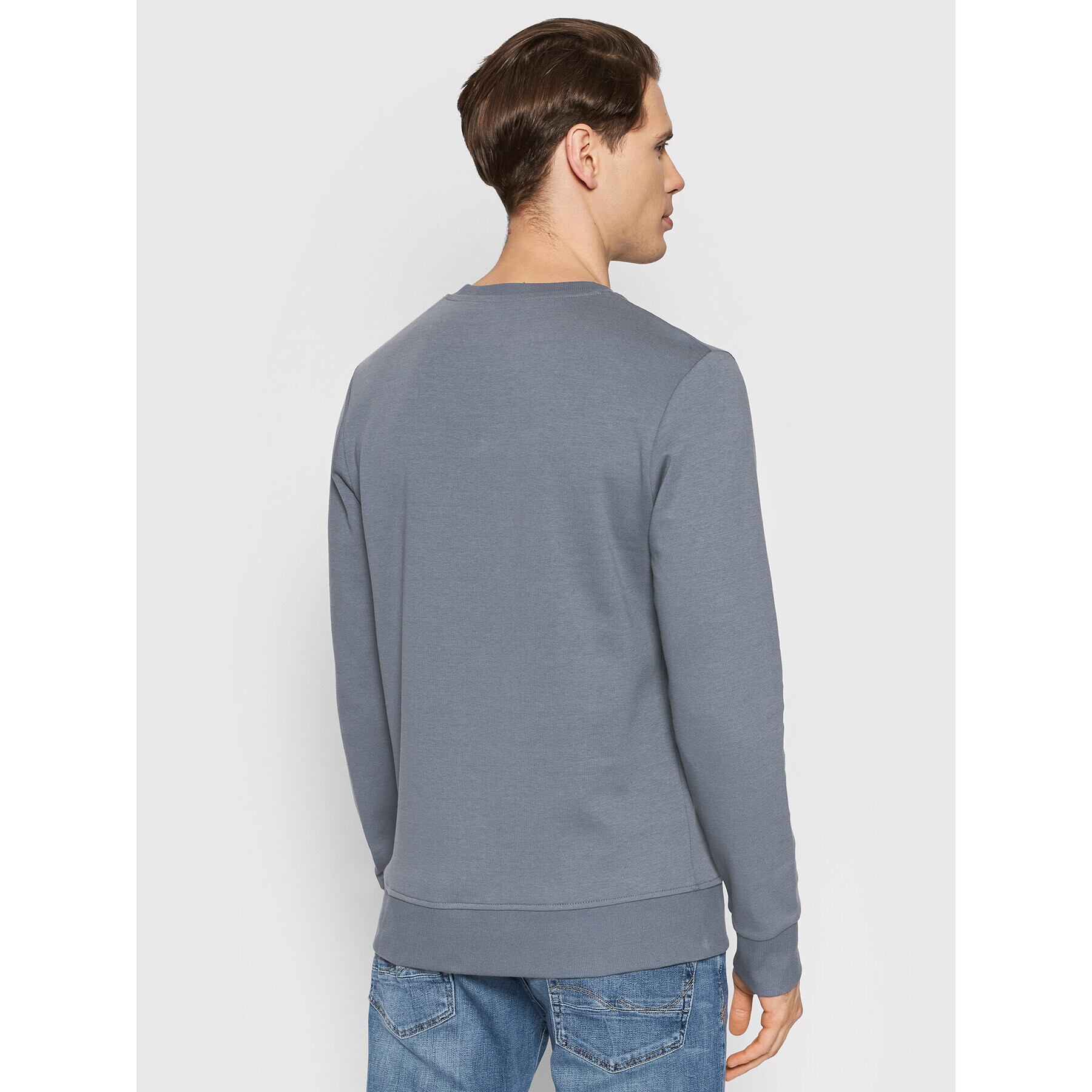 Jack&Jones Mikina Basic 12181903 Šedá Regular Fit - Pepit.cz