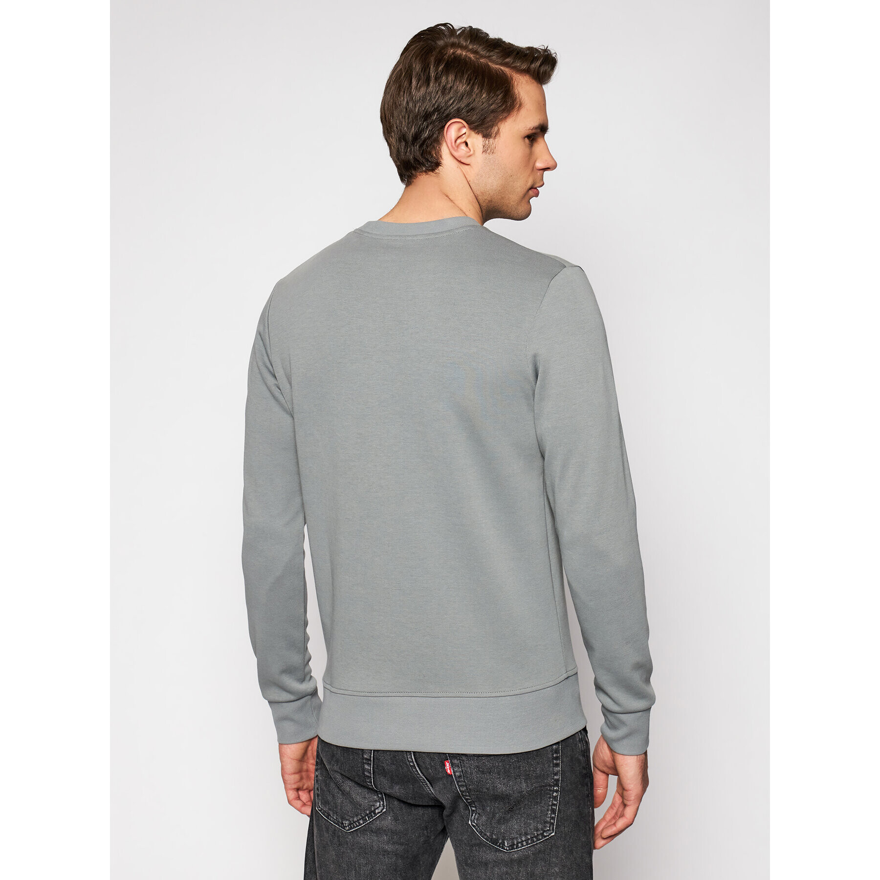 Jack&Jones Mikina Basic 12181903 Šedá Regular Fit - Pepit.cz