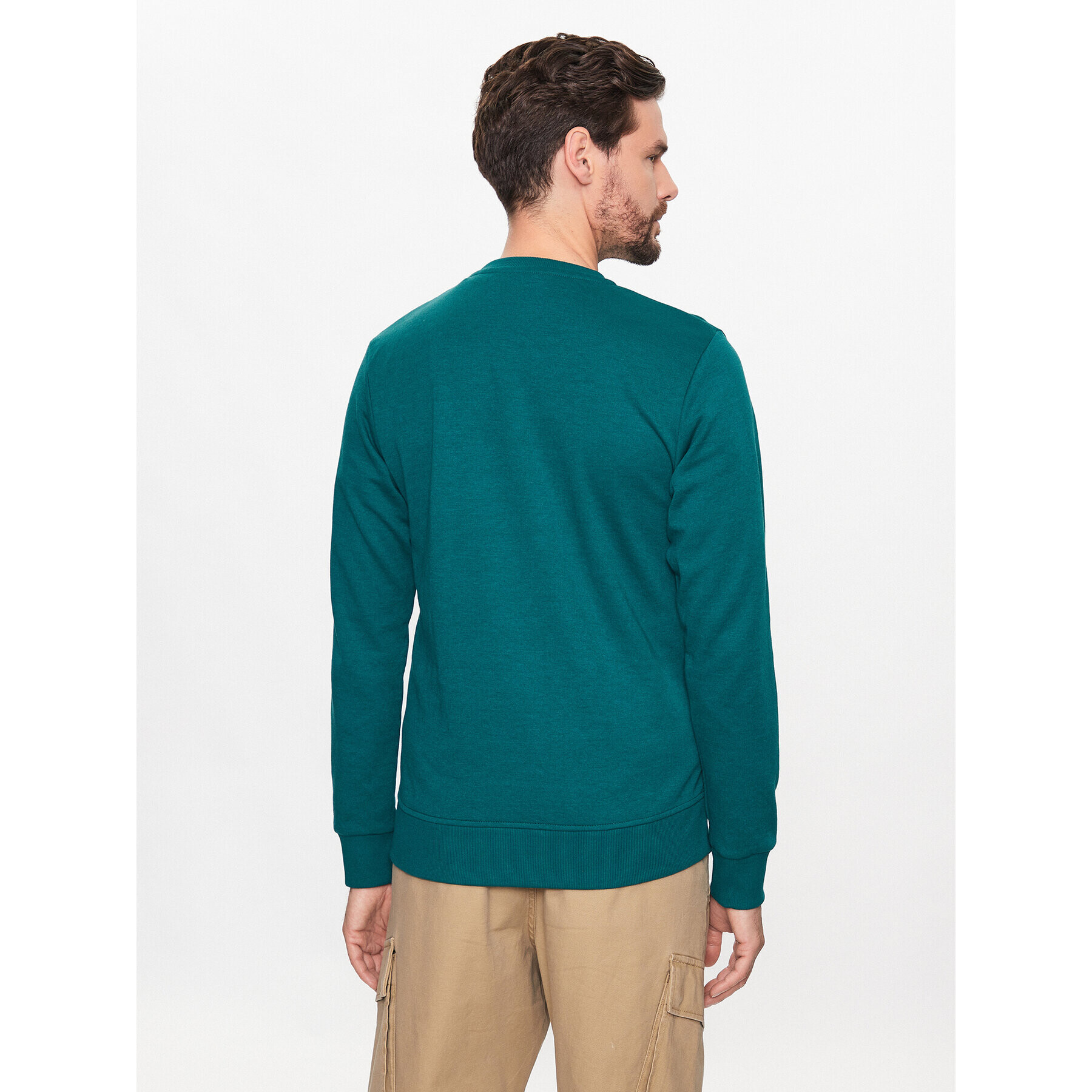 Jack&Jones Mikina Basic 12181903 Zelená Regular Fit - Pepit.cz