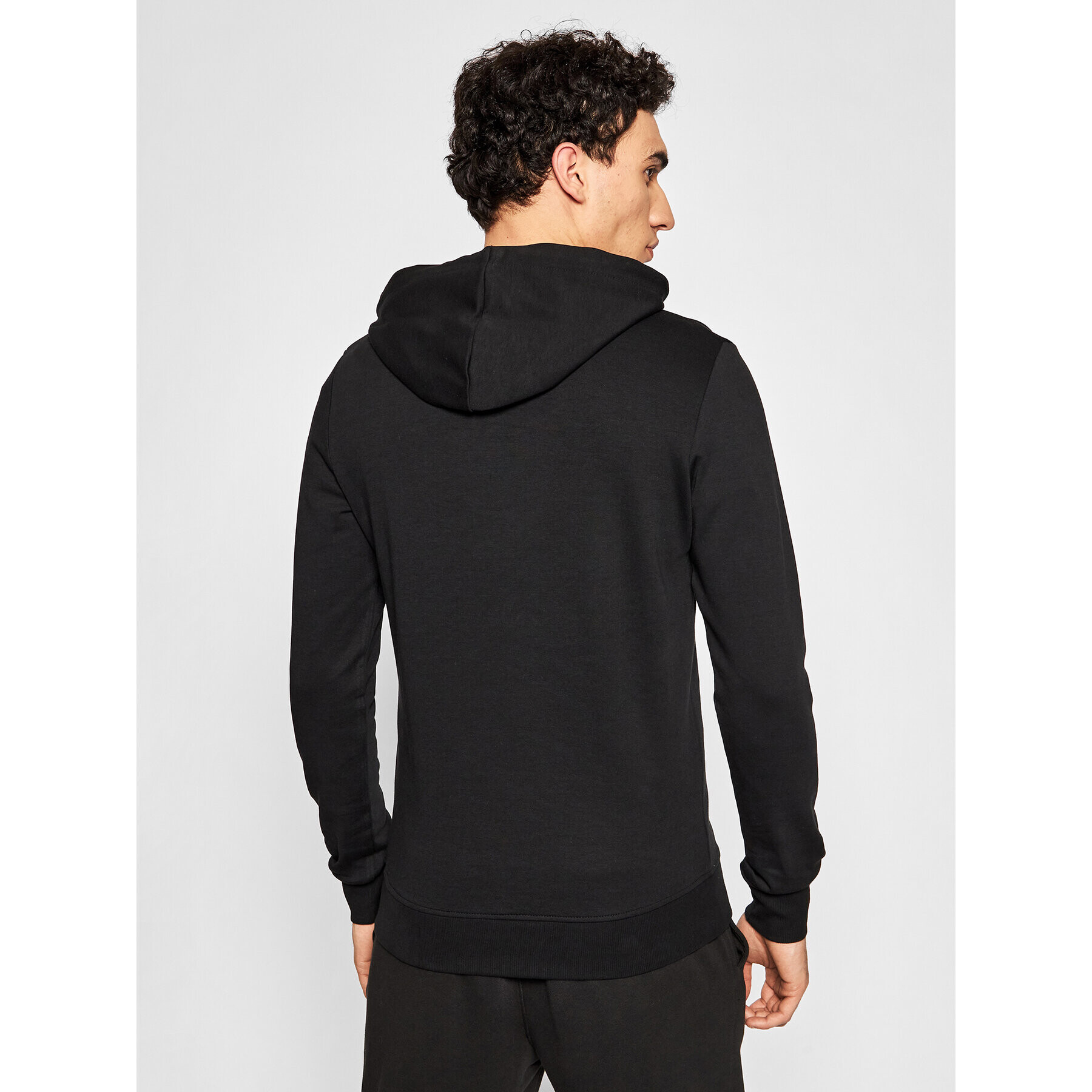 Jack&Jones Mikina Basic 12182537 Černá Regular Fit - Pepit.cz