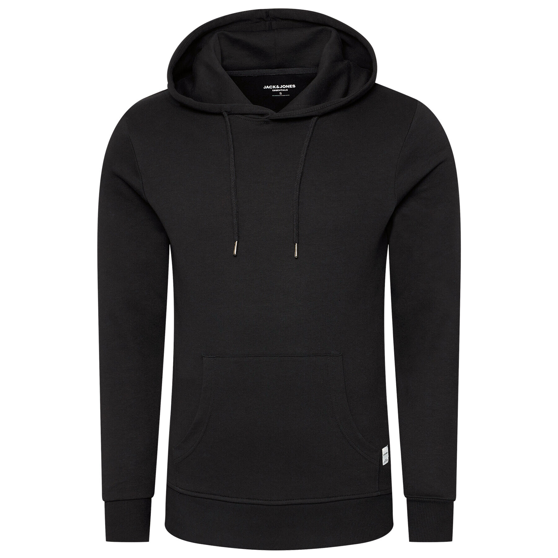 Jack&Jones Mikina Basic 12182537 Černá Regular Fit - Pepit.cz