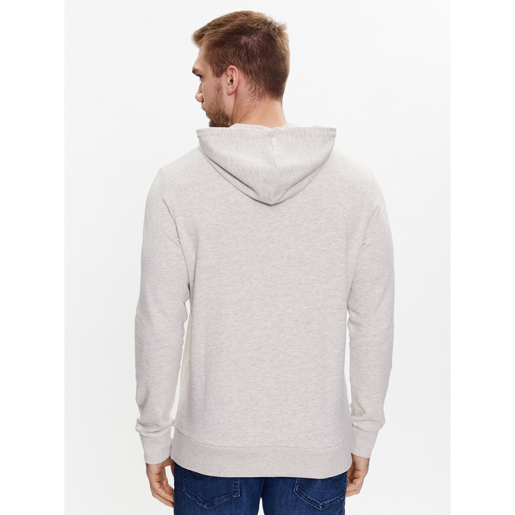 Jack&Jones Mikina Becs 12225417 Šedá Regular Fit - Pepit.cz