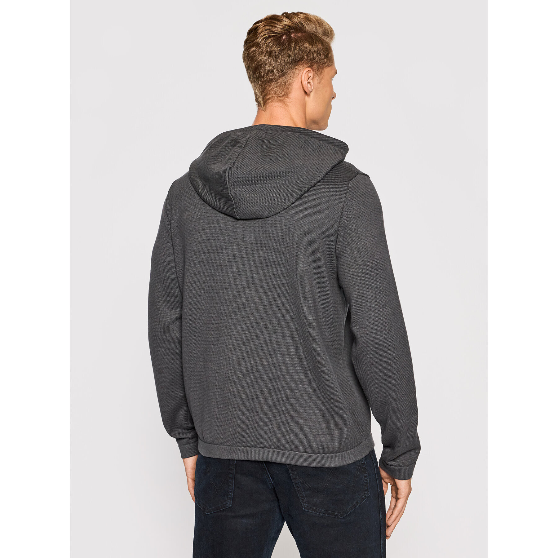 Jack&Jones Mikina Bilo 12192808 Šedá Regular Fit - Pepit.cz