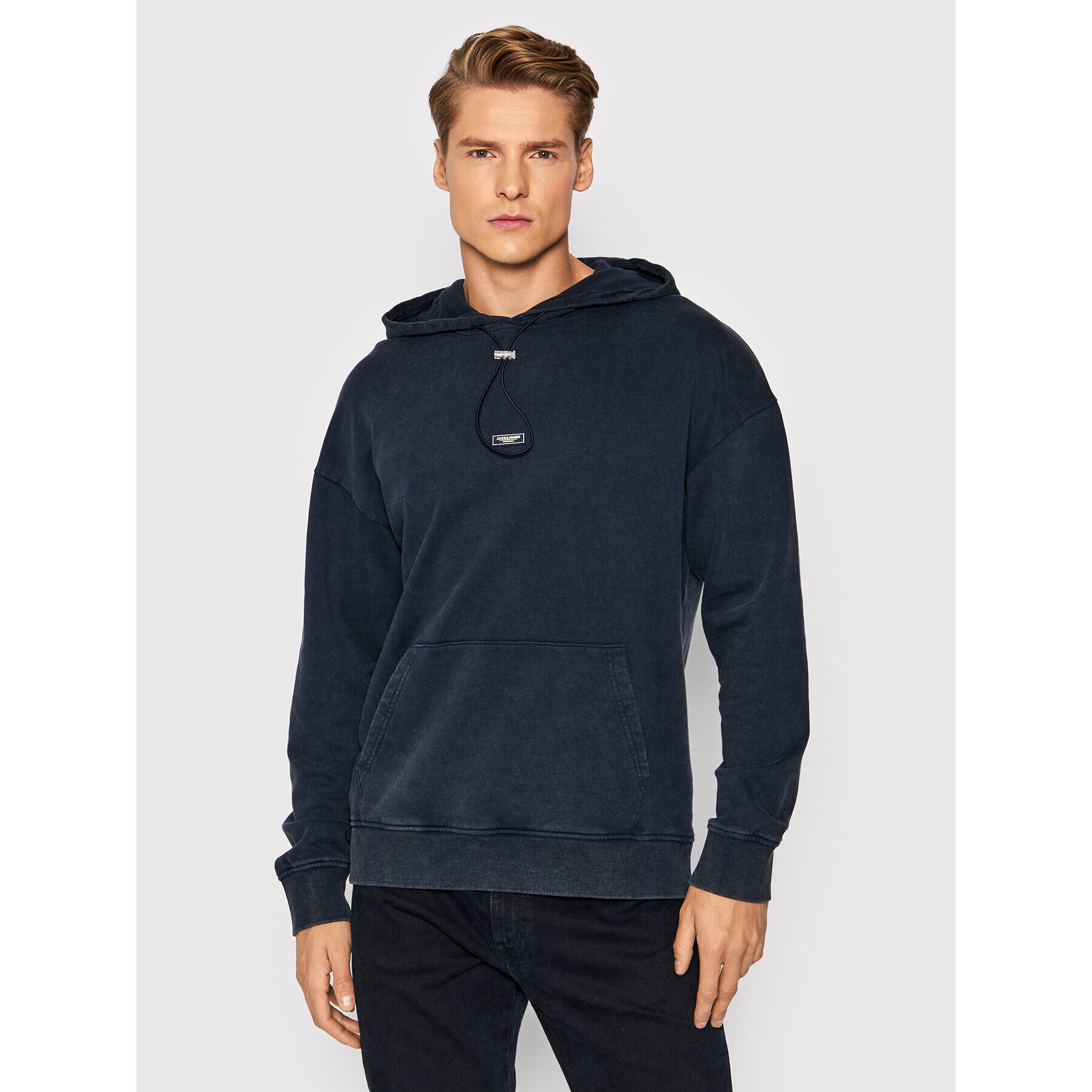 Jack&Jones Mikina Brad 12193618 Tmavomodrá Regular Fit - Pepit.cz