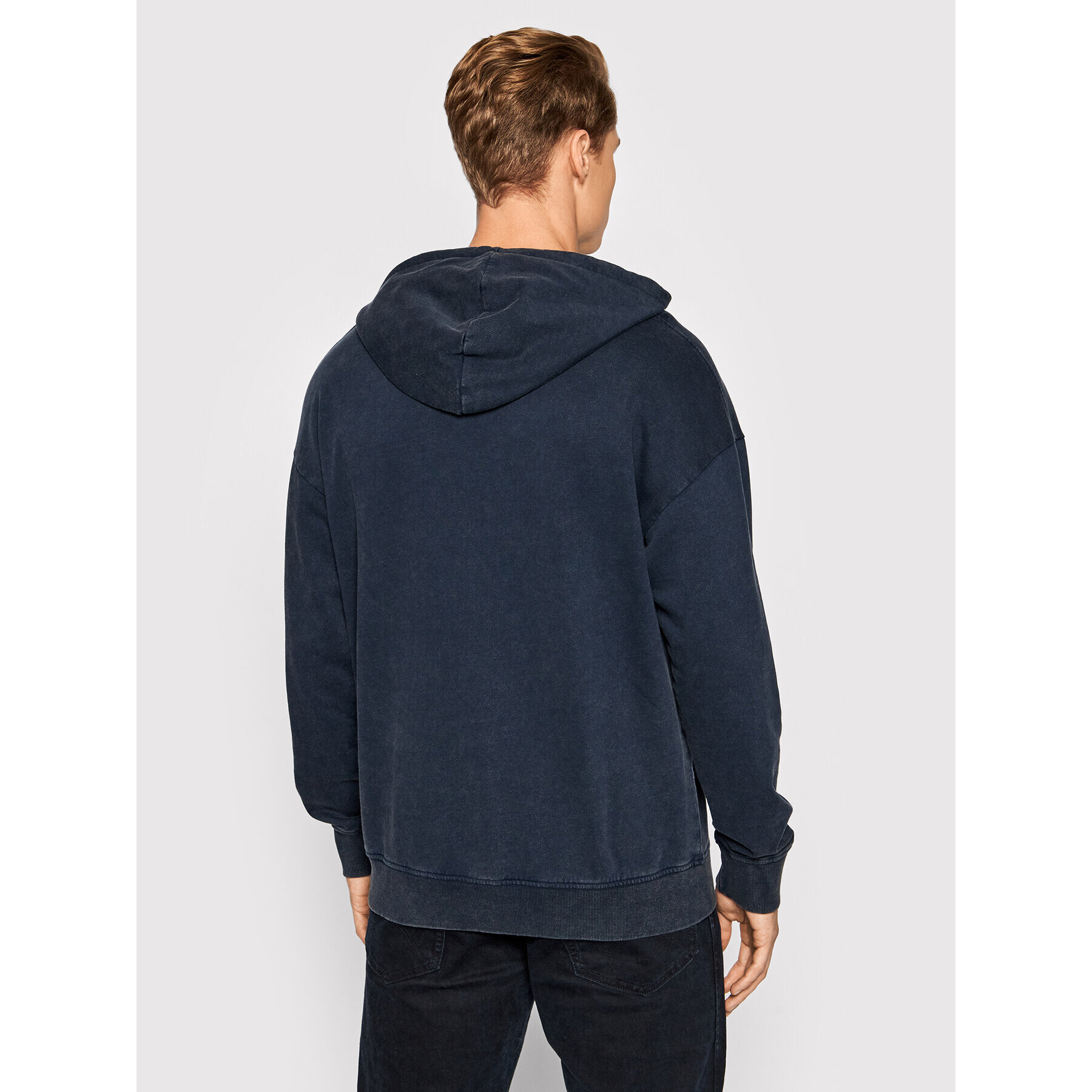 Jack&Jones Mikina Brad 12193618 Tmavomodrá Regular Fit - Pepit.cz