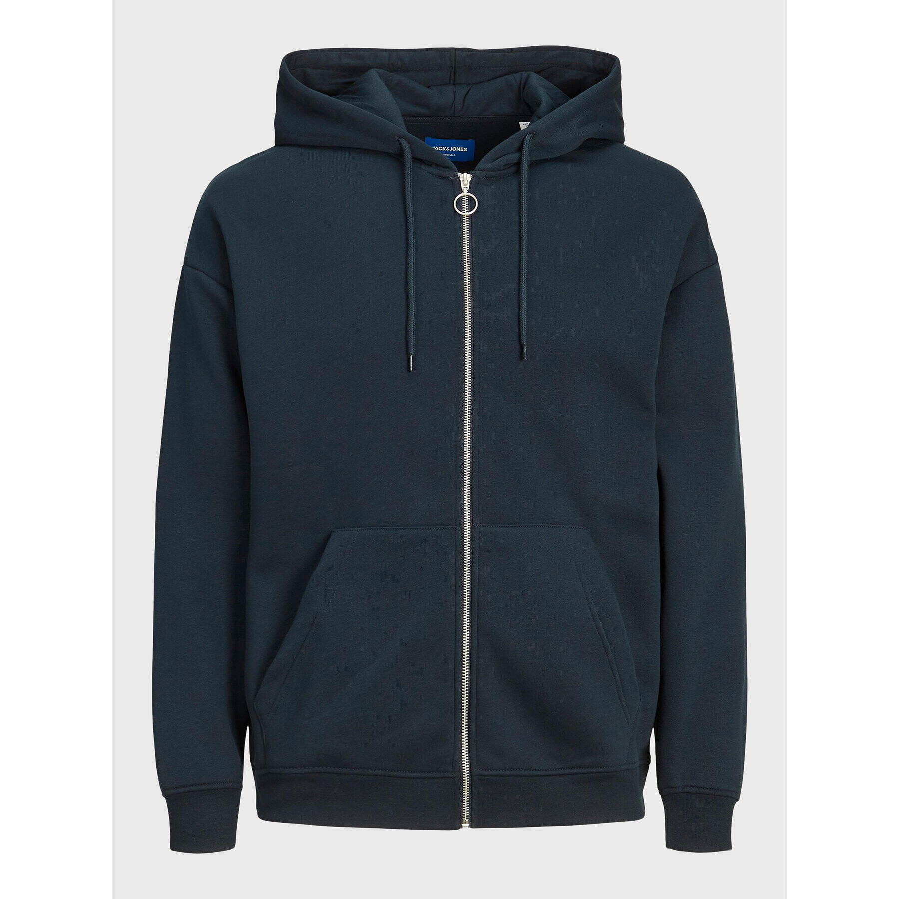 Jack&Jones Mikina Brink 12222706 Tmavomodrá Relaxed Fit - Pepit.cz