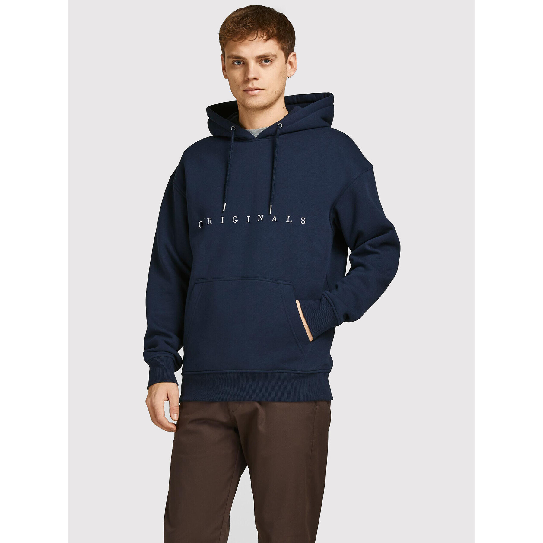 Jack&Jones Mikina Copenhagen 12176864 Tmavomodrá Regular Fit - Pepit.cz