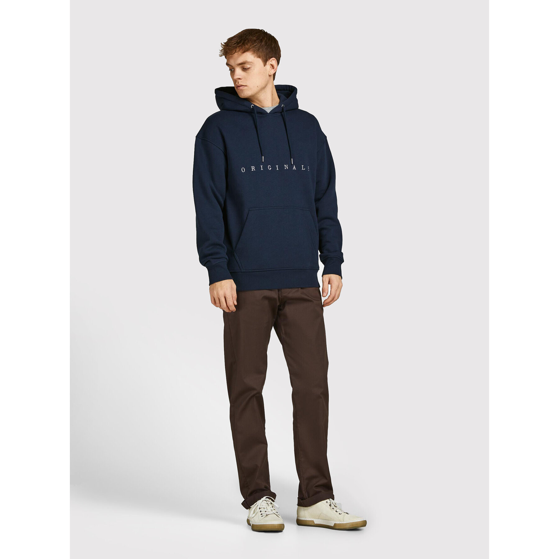 Jack&Jones Mikina Copenhagen 12176864 Tmavomodrá Regular Fit - Pepit.cz