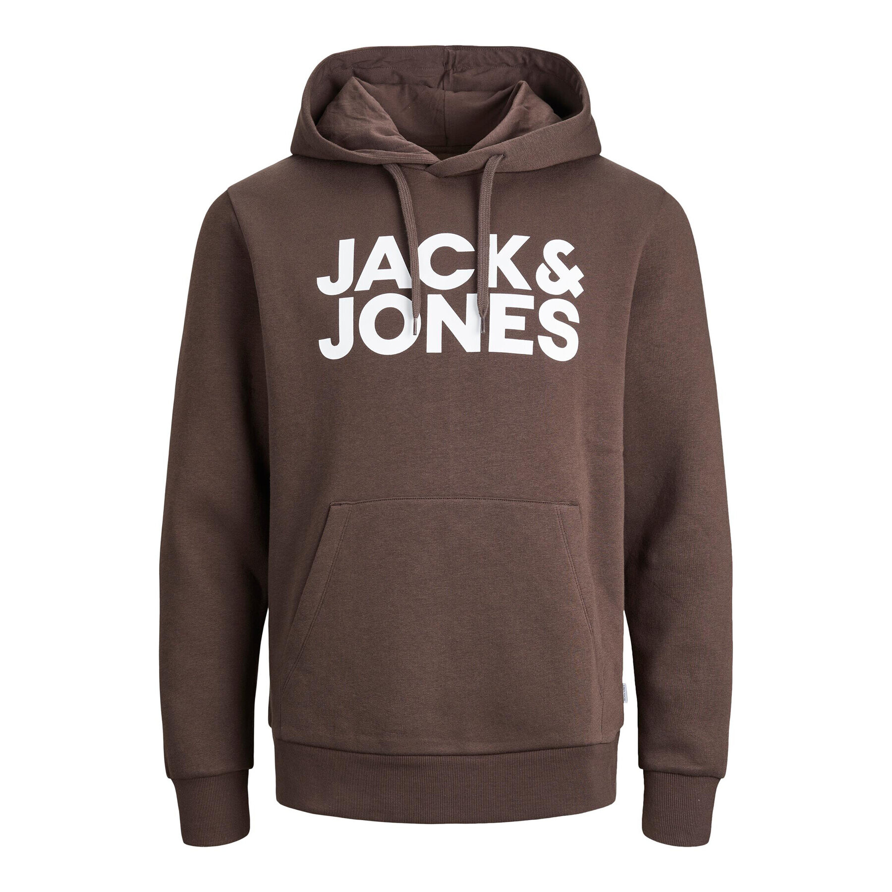 Jack&Jones Mikina Corp 12152840 Hnědá Standard Fit - Pepit.cz