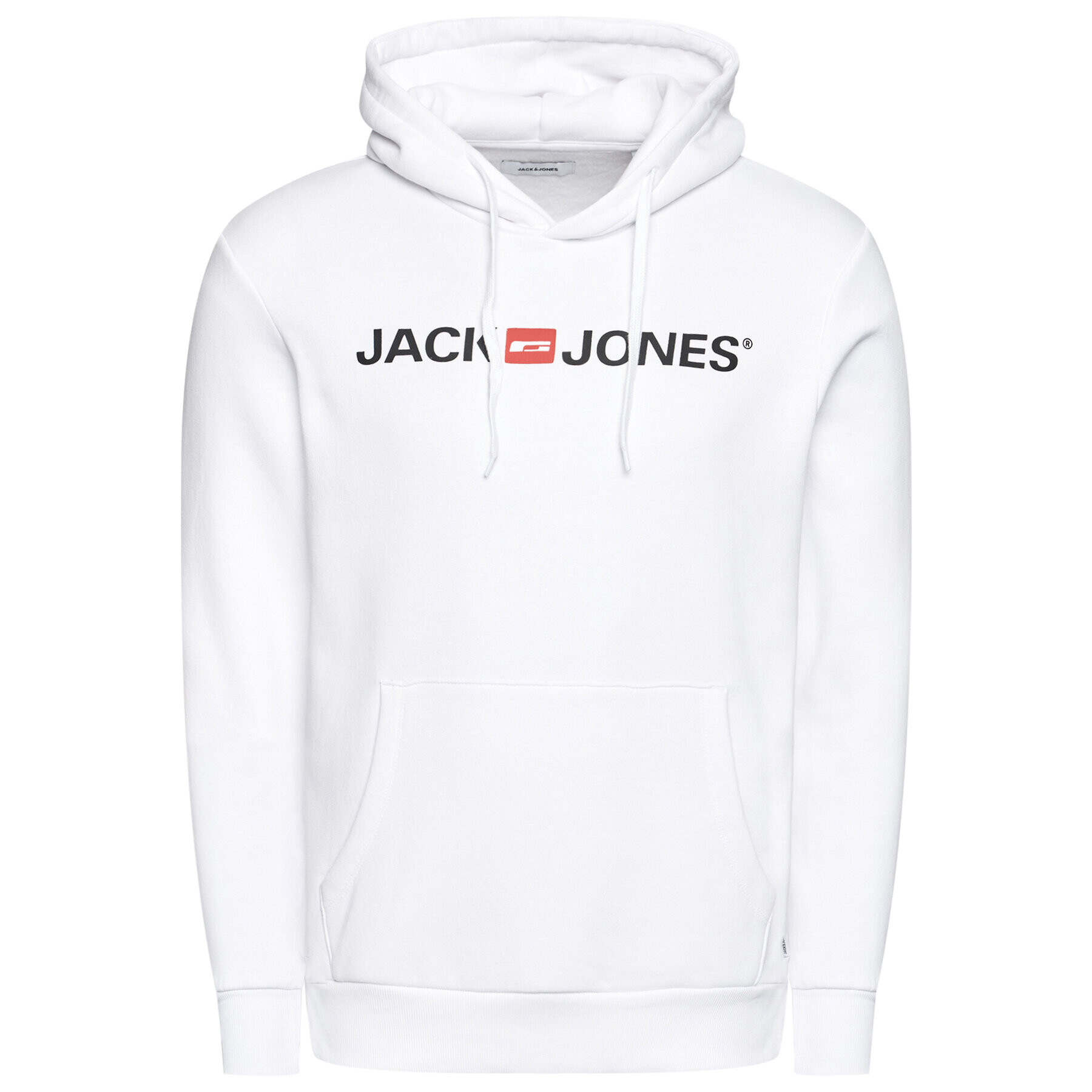 Jack&Jones Mikina Corp Old Logo 12137054 Bílá Regular Fit - Pepit.cz