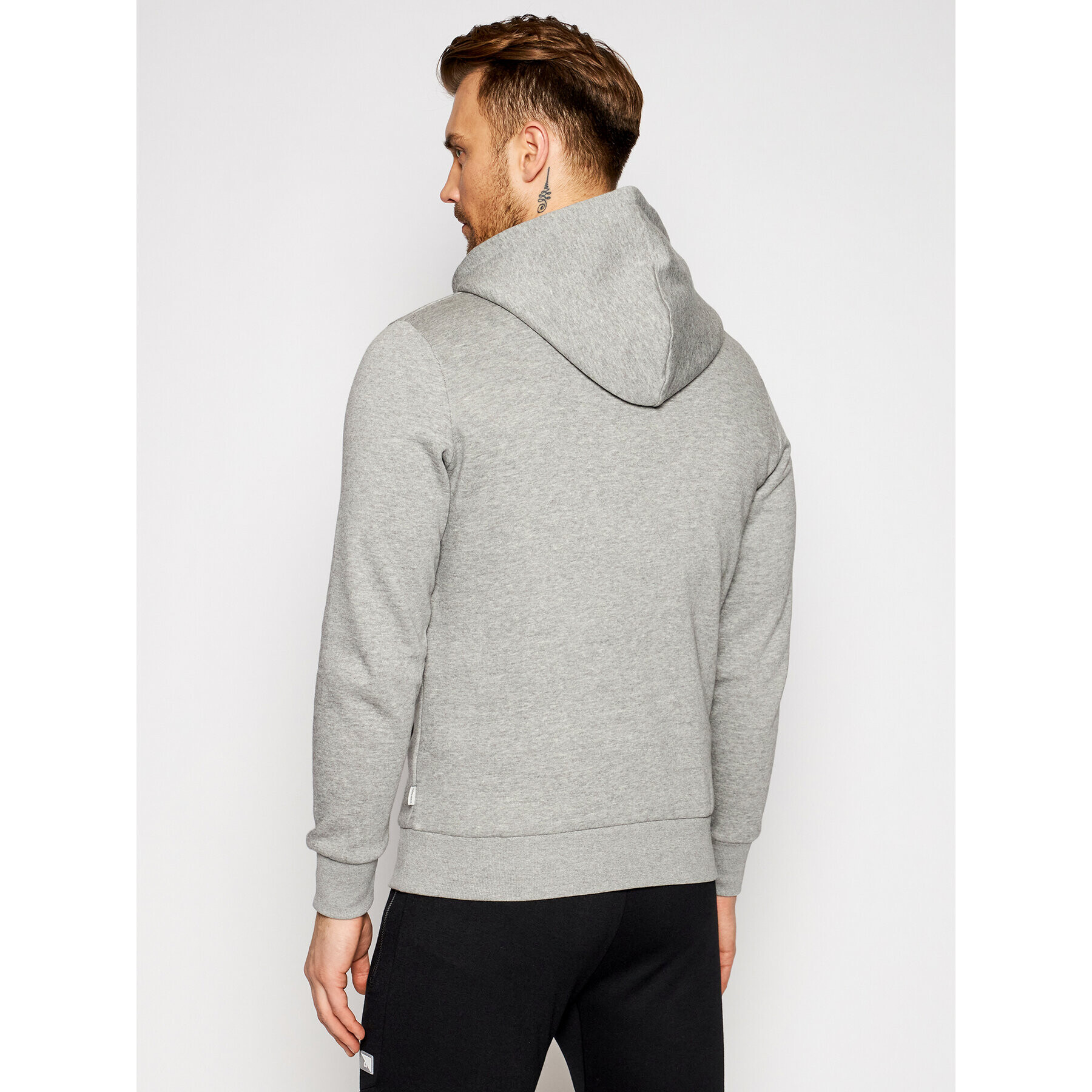 Jack&Jones Mikina Corp Old Logo 12137054 Šedá Regular Fit - Pepit.cz