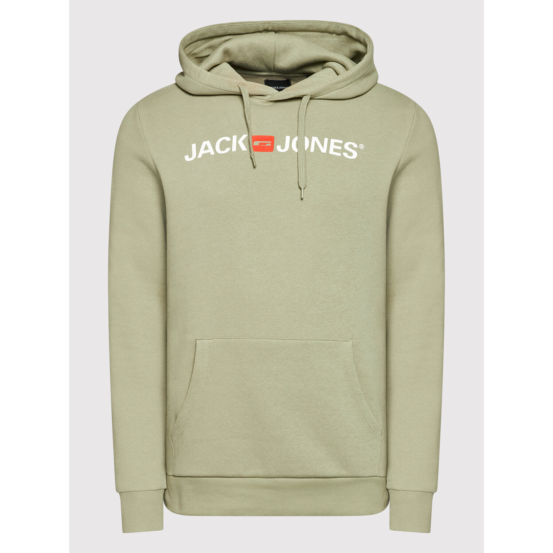 Jack&Jones Mikina Corp Old Logo 12137054 Zelená Regular Fit - Pepit.cz