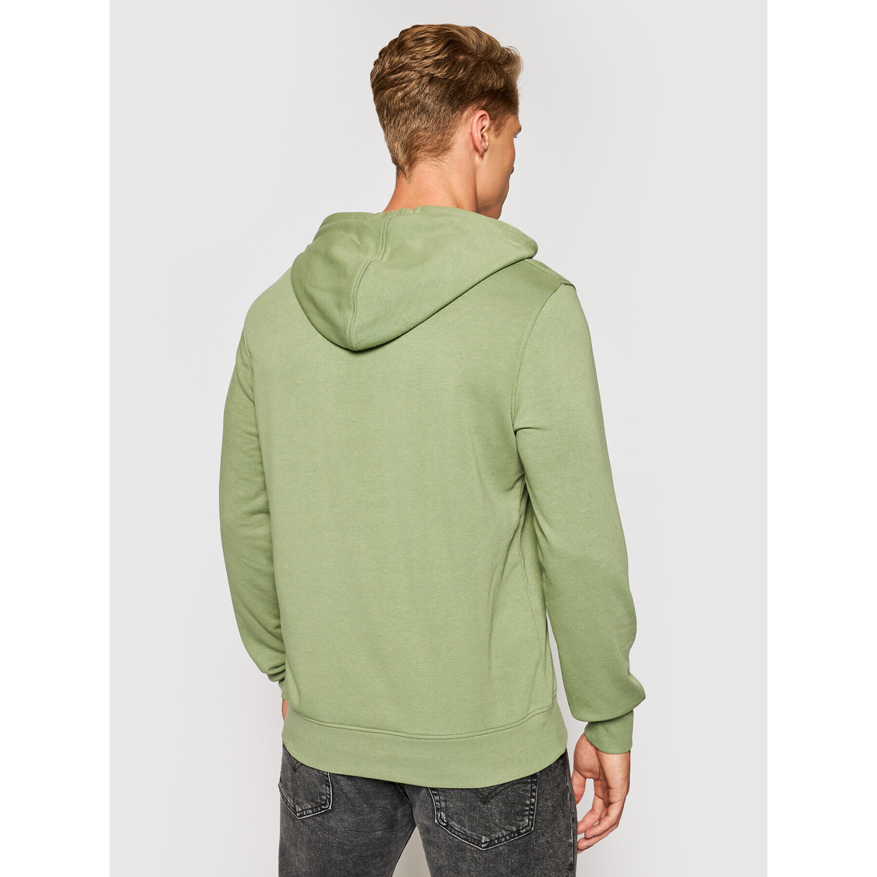 Jack&Jones Mikina Fading 12191999 Zelená Regular Fit - Pepit.cz