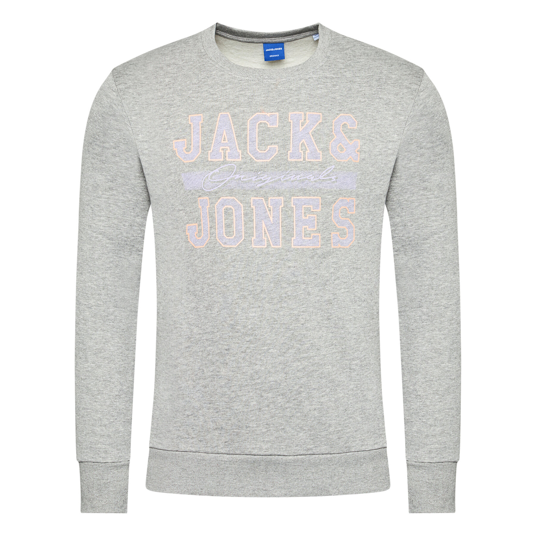 Jack&Jones Mikina Faster 12188172 Šedá Regular Fit - Pepit.cz