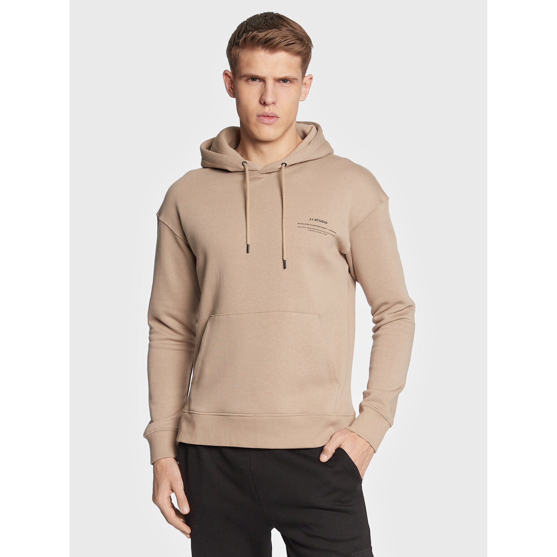 Jack&Jones Mikina Felix 12226495 Béžová Regular Fit - Pepit.cz