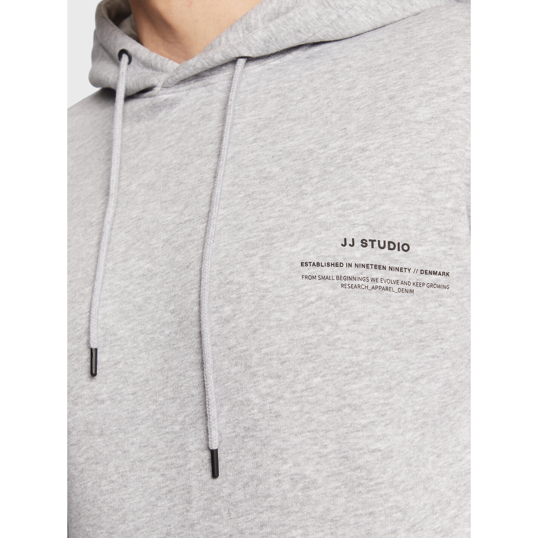 Jack&Jones Mikina Felix 12226495 Šedá Regular Fit - Pepit.cz