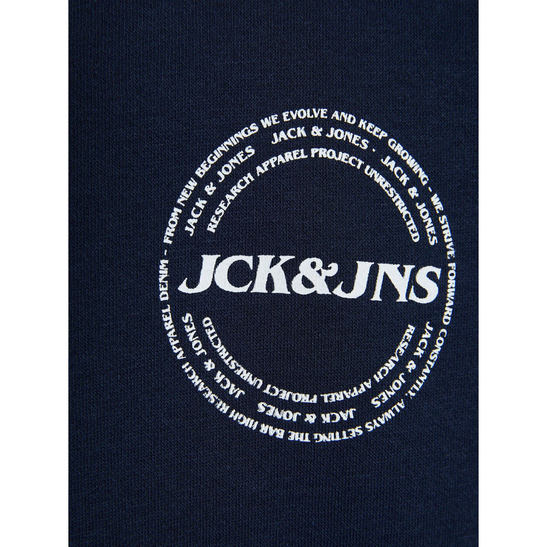 Jack&Jones Mikina Jake 12236166 Tmavomodrá Regular Fit - Pepit.cz