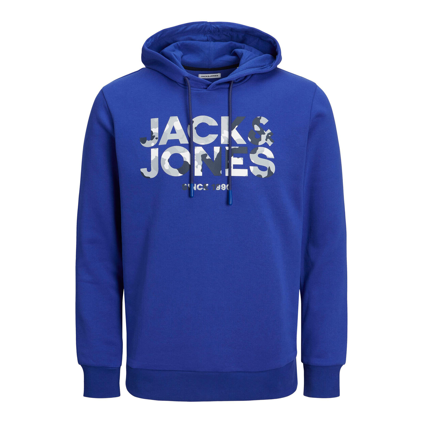 Jack&Jones Mikina James 12235338 Tmavomodrá Regular Fit - Pepit.cz