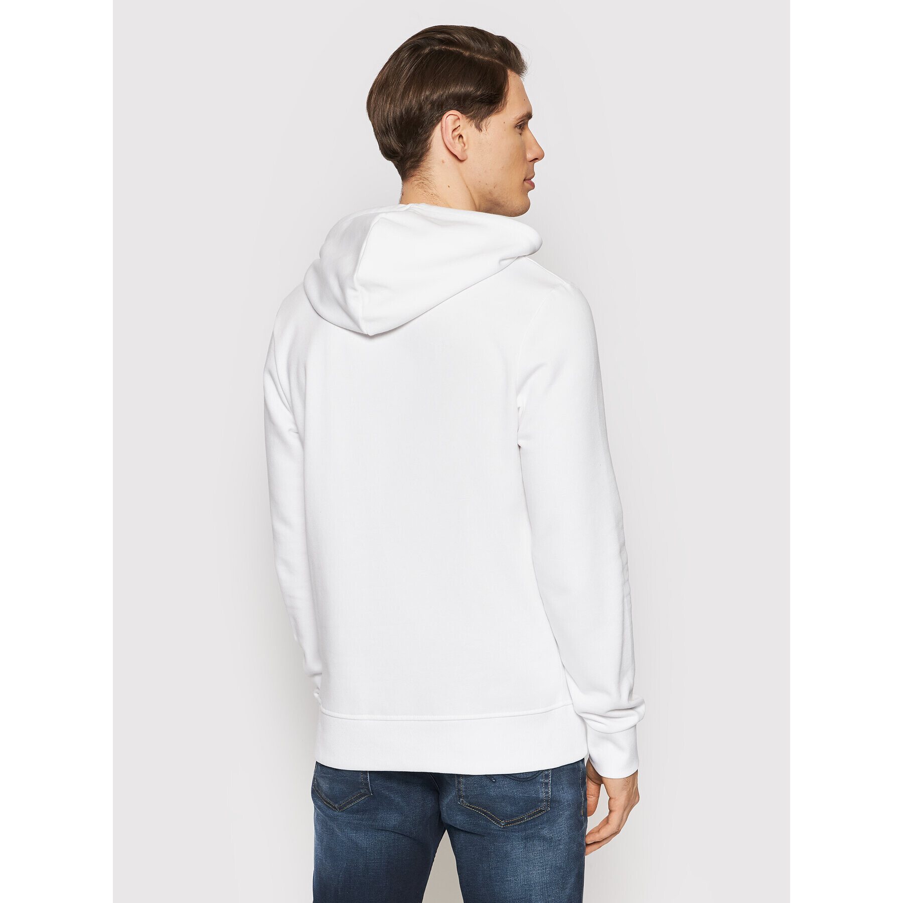 Jack&Jones Mikina Kalf 12202138 Bílá Regular Fit - Pepit.cz