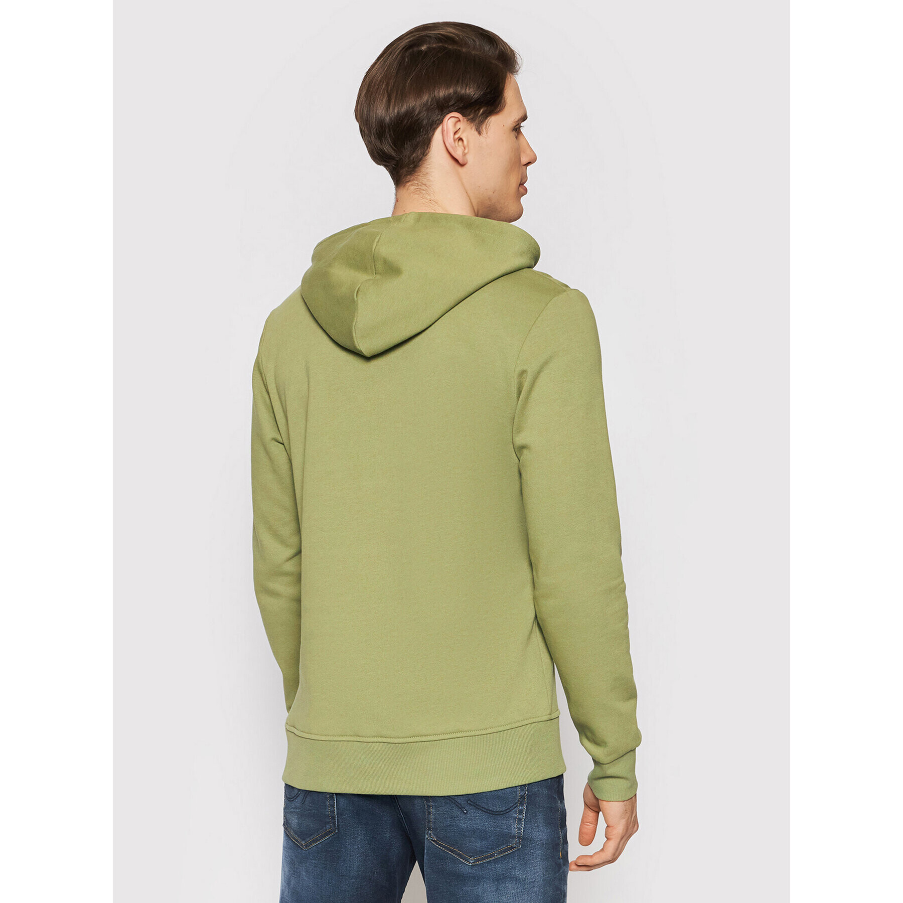 Jack&Jones Mikina Kalf 12202138 Zelená Regular Fit - Pepit.cz