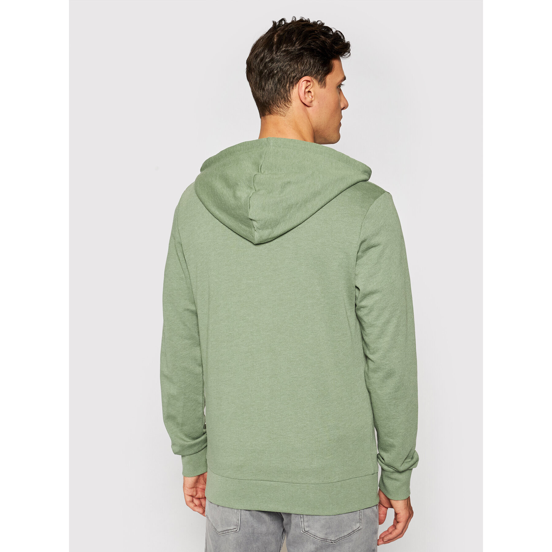 Jack&Jones Mikina Laguna 12188282 Zelená Regular Fit - Pepit.cz