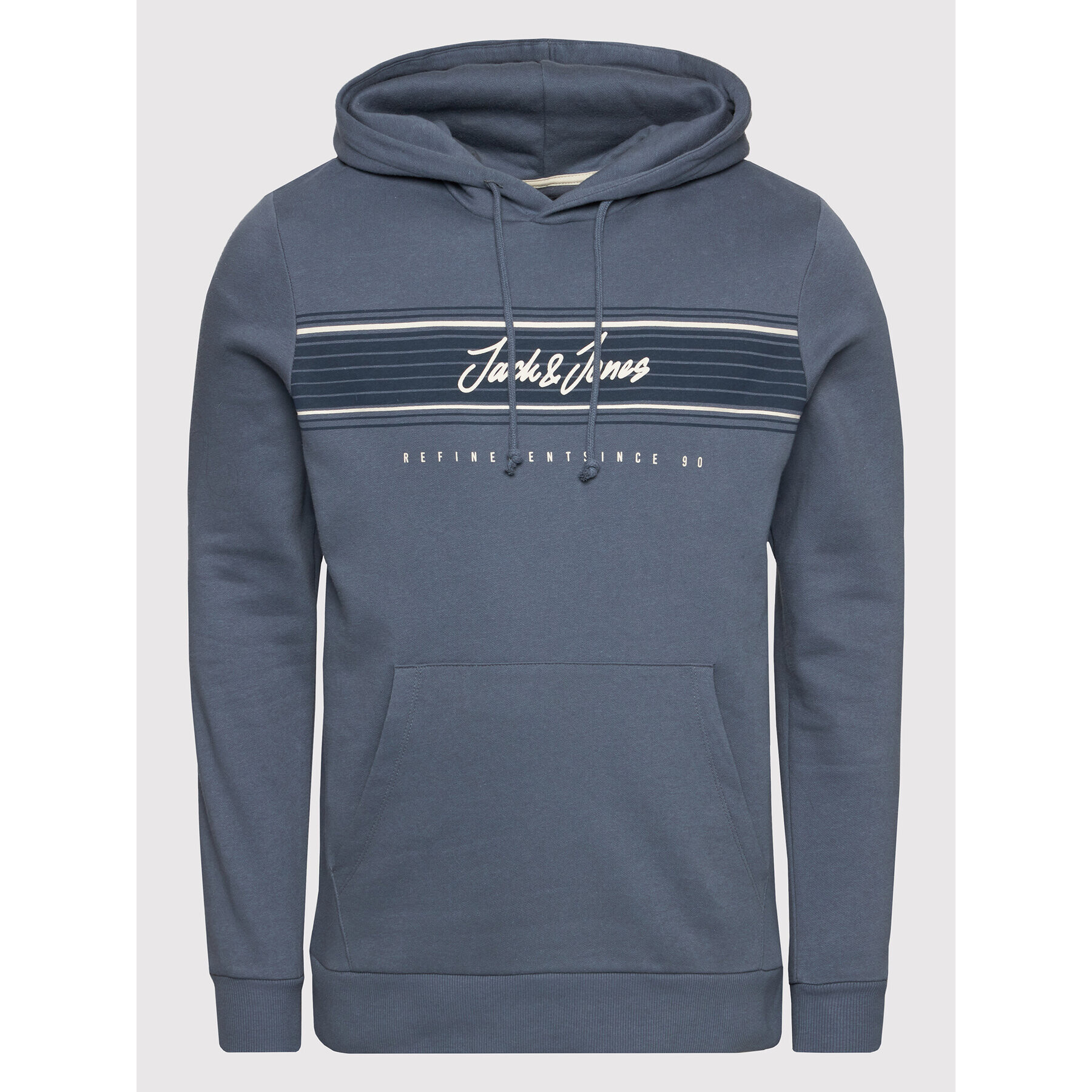 Jack&Jones Mikina Leo 12200768 Modrá Regular Fit - Pepit.cz