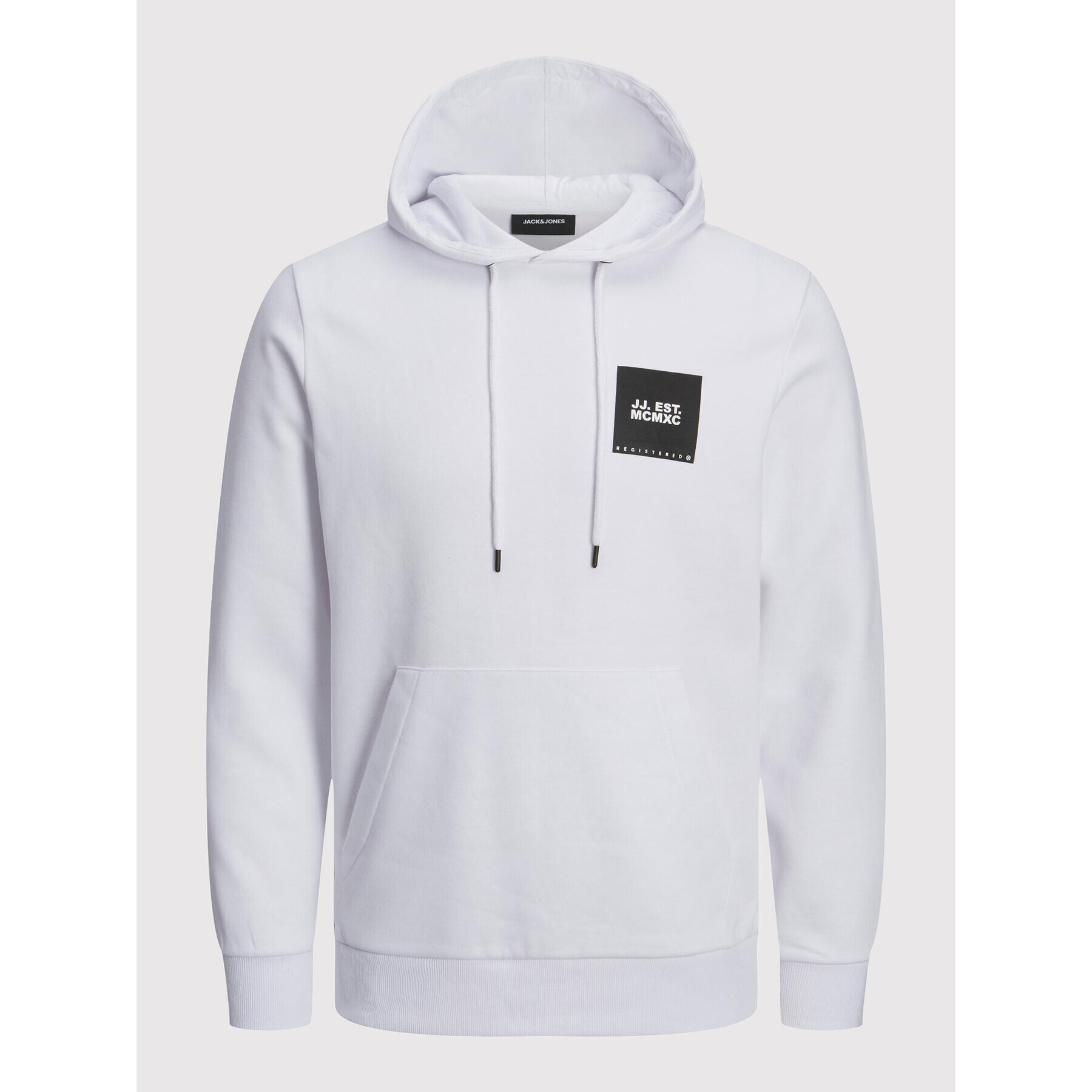 Jack&Jones Mikina Lock 12213245 Bílá Regular Fit - Pepit.cz