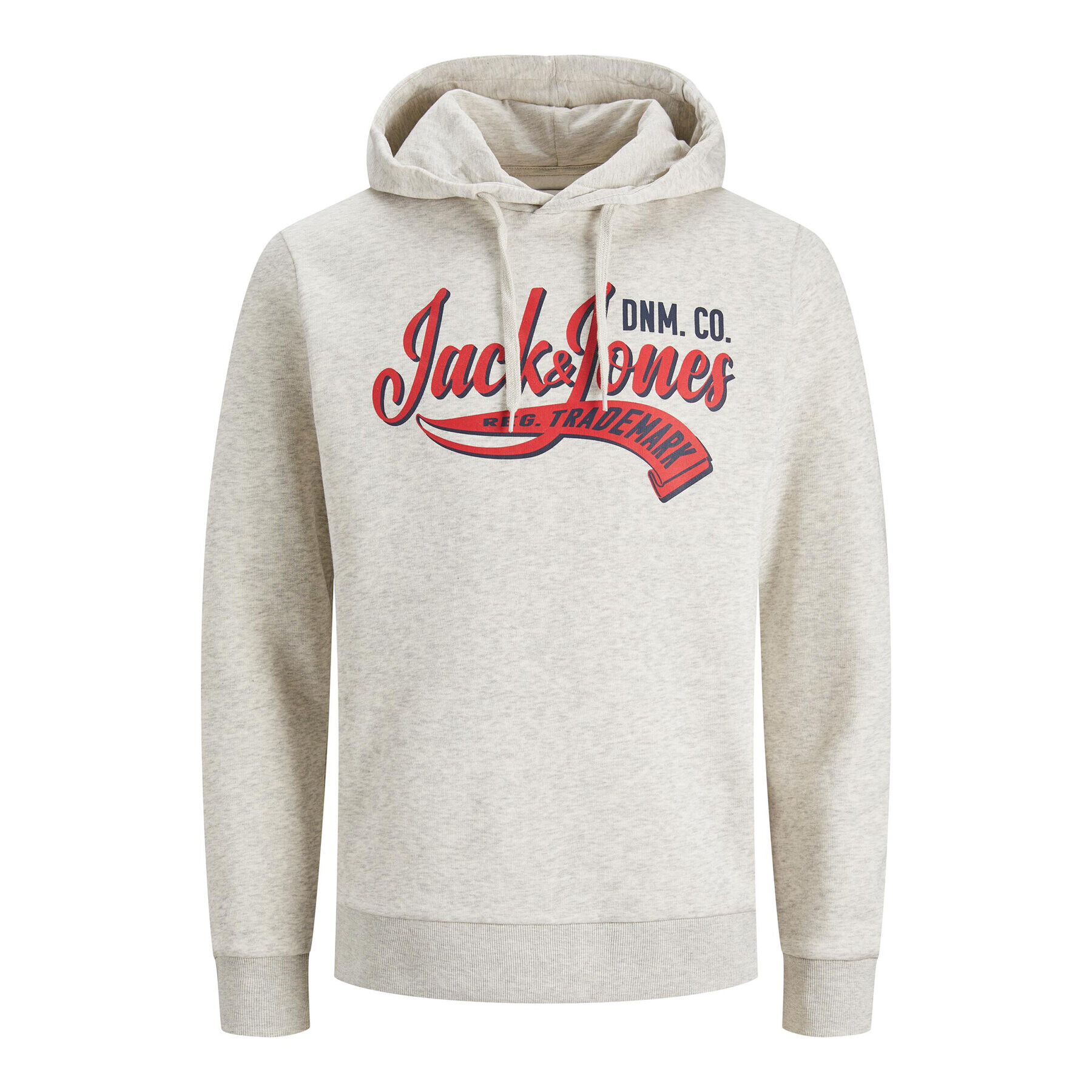 Jack&Jones Mikina Logo 12233597 Šedá Standard Fit - Pepit.cz