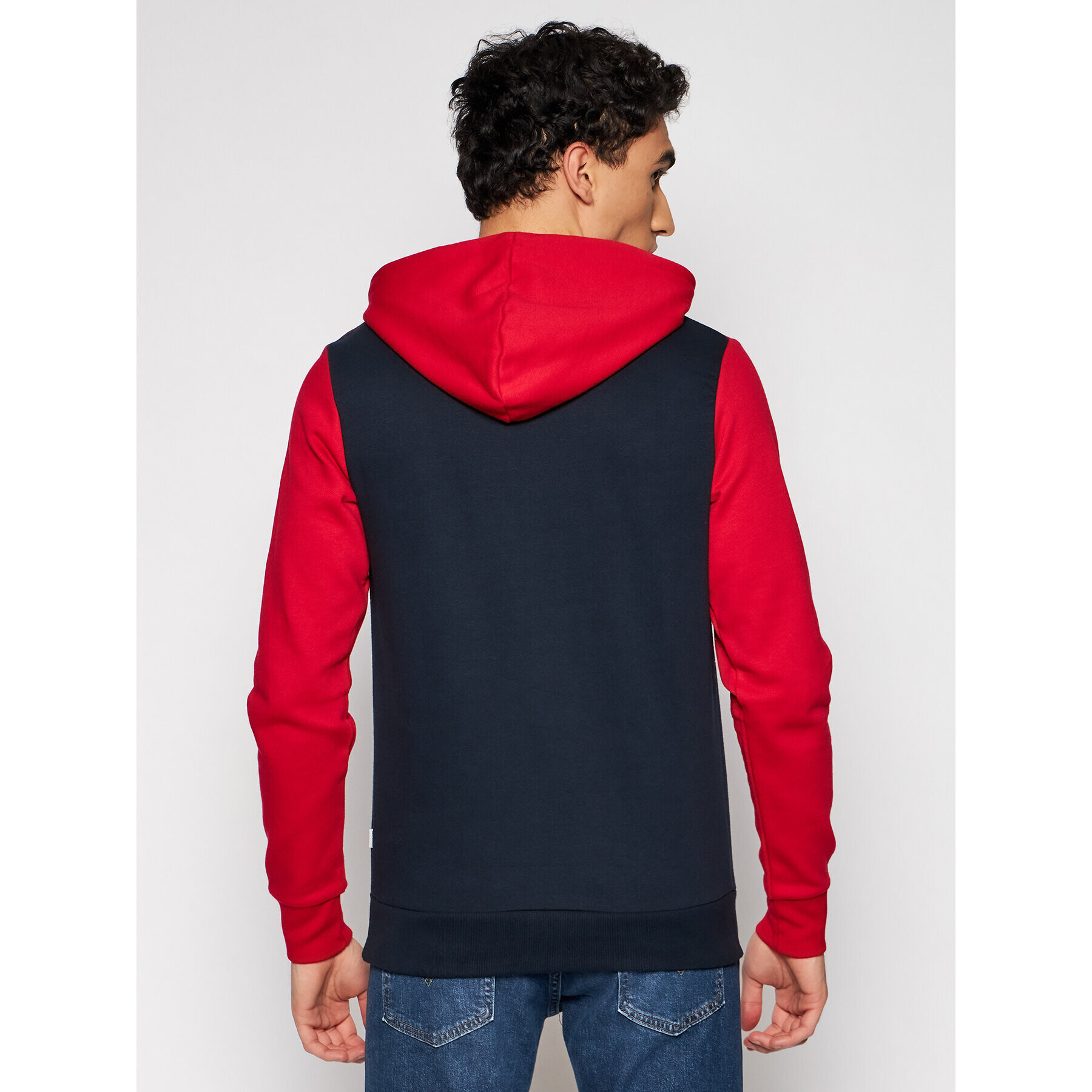 Jack&Jones Mikina Logo Blocking 12172344 Barevná Regular Fit - Pepit.cz